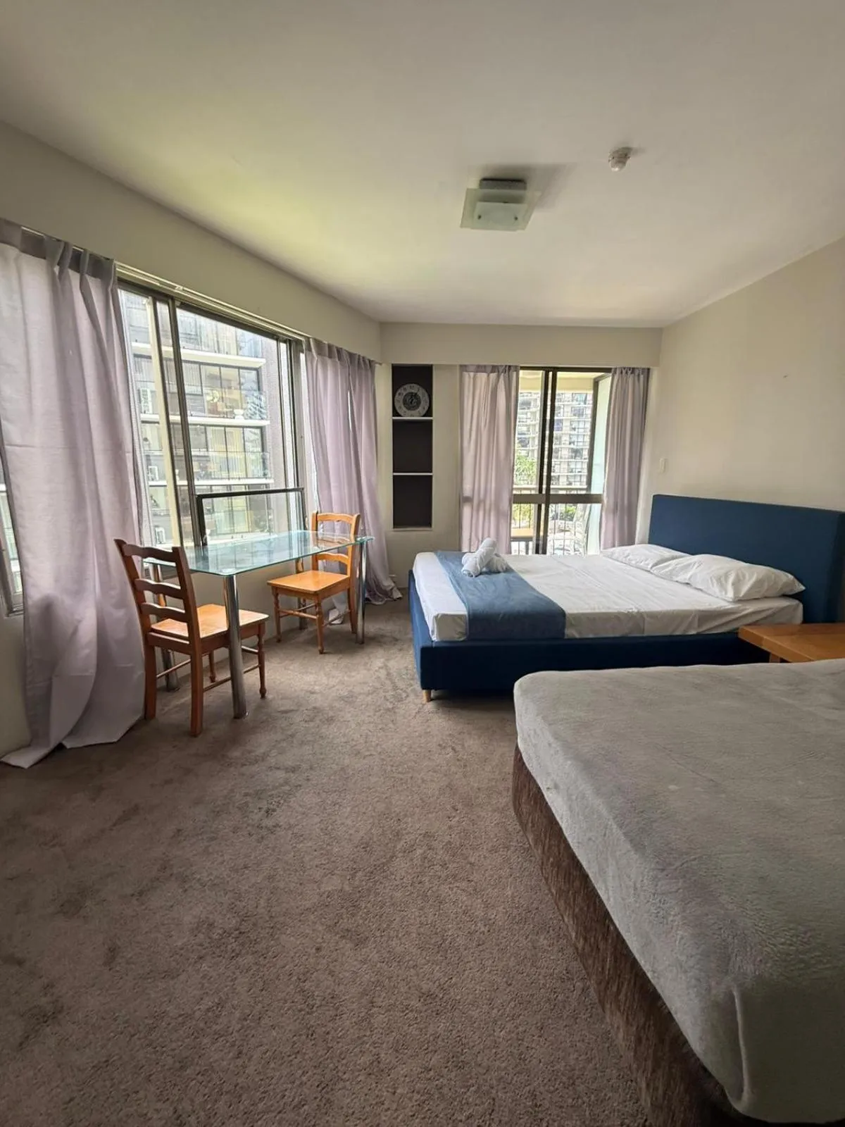 Bed in Erika's Holiday Apartment