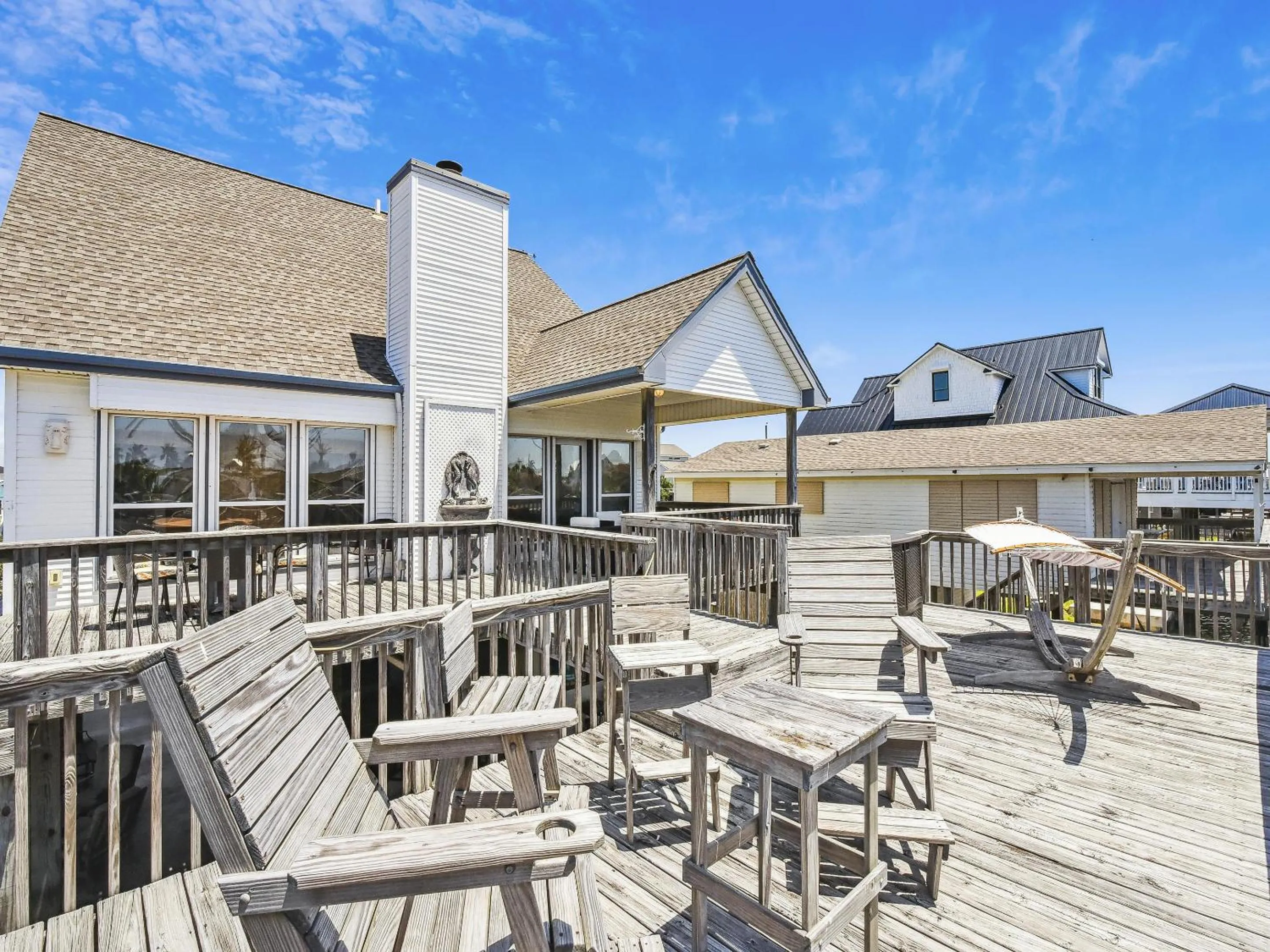 Property building in Tiki Lagoon