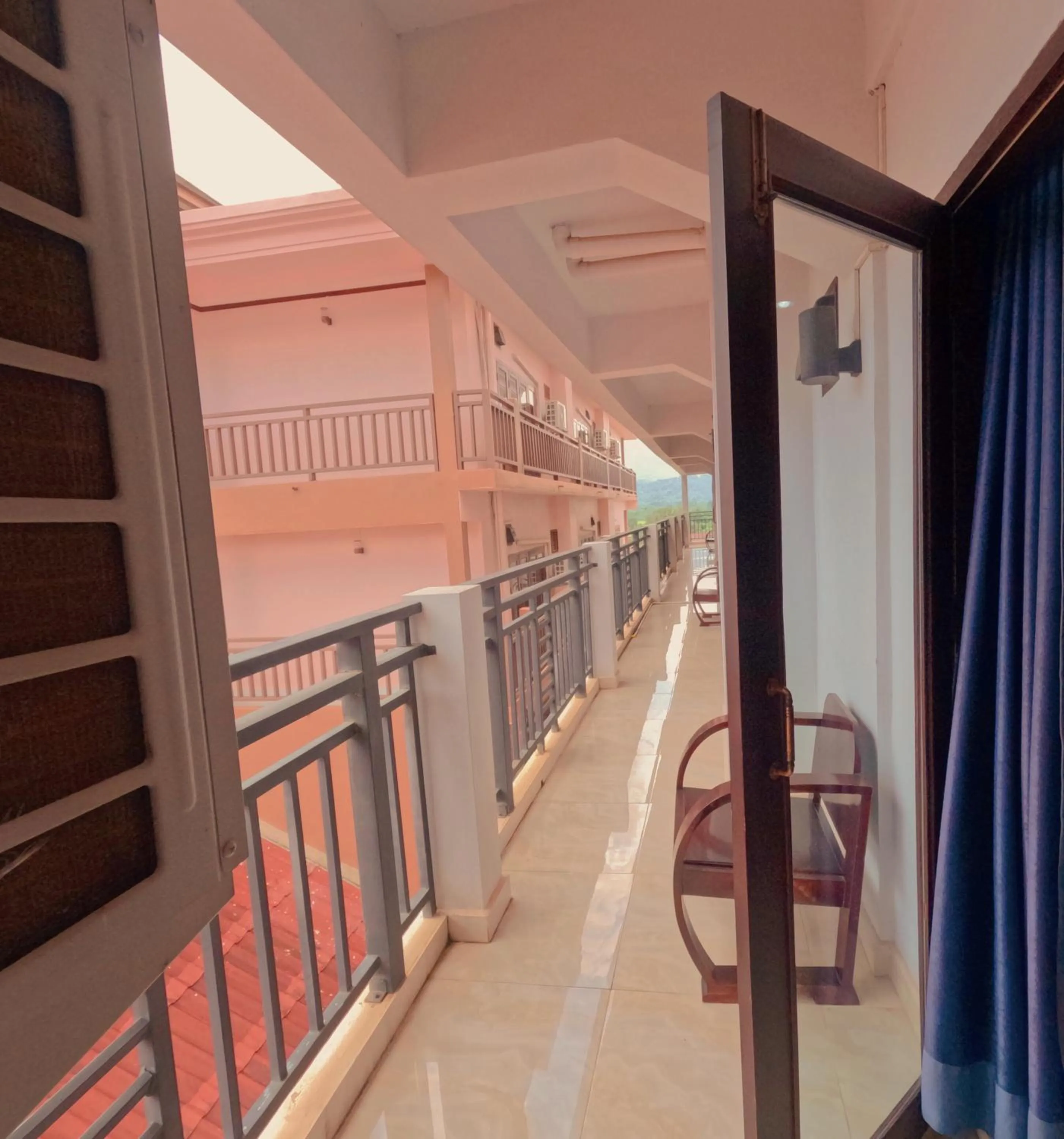 Balcony/Terrace in Vang Vieng Consiana Hotel