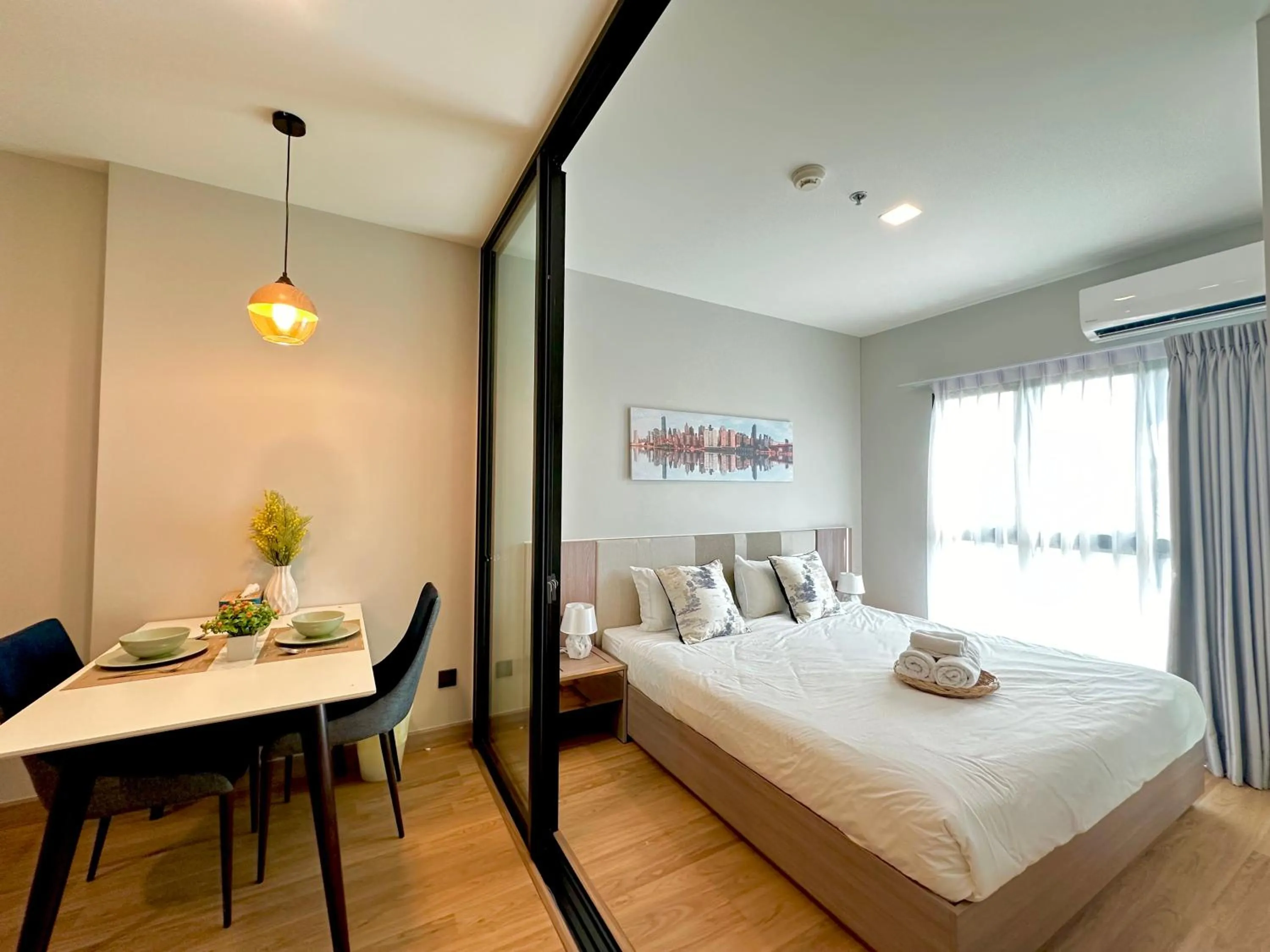 Studio with Balcony in Astra Sky River Chiang Mai