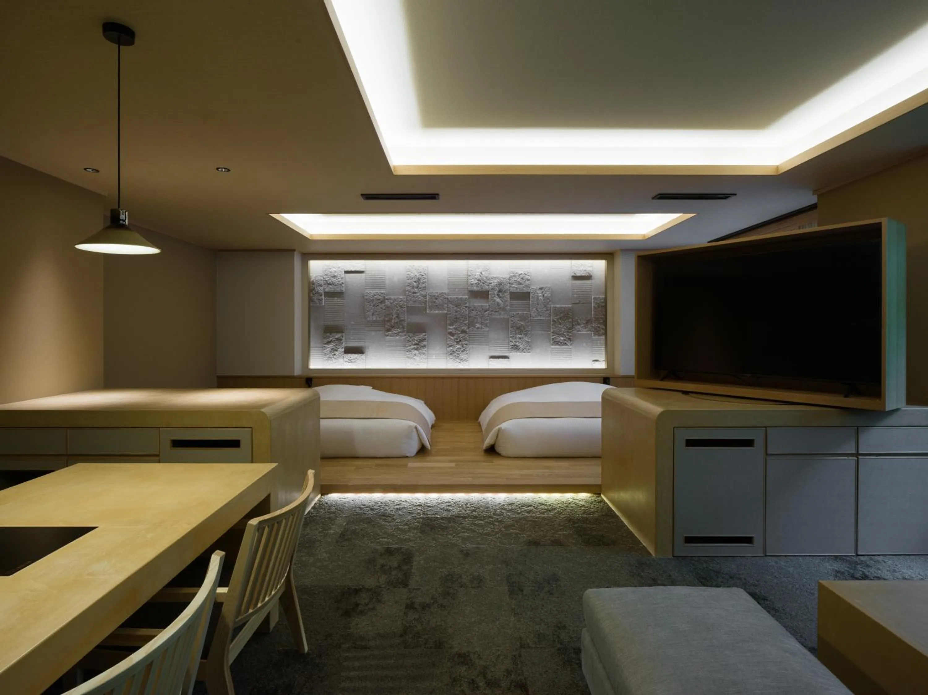 Bedroom, Bed in Suigan