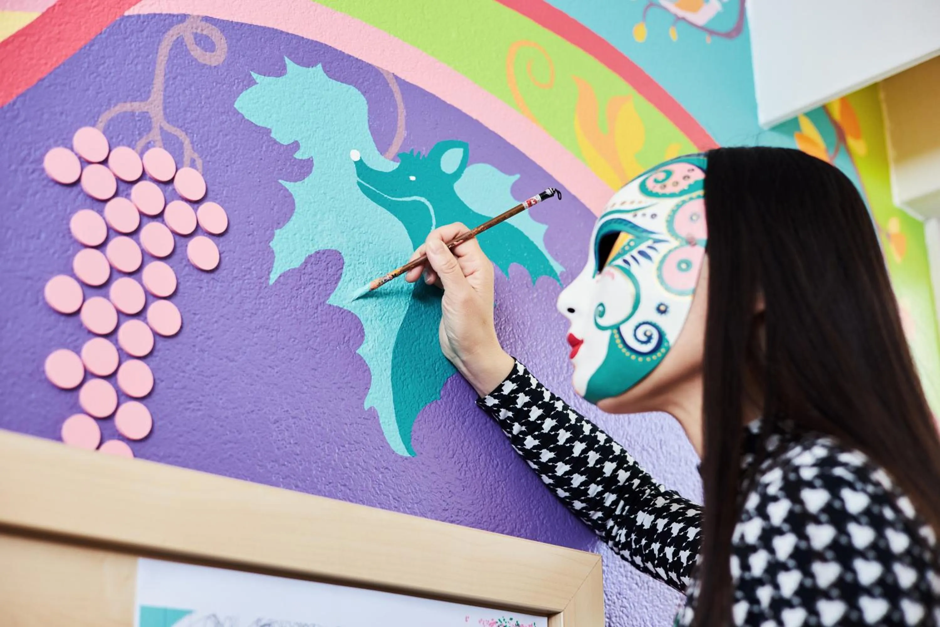 Decorative detail in Brinkhotel