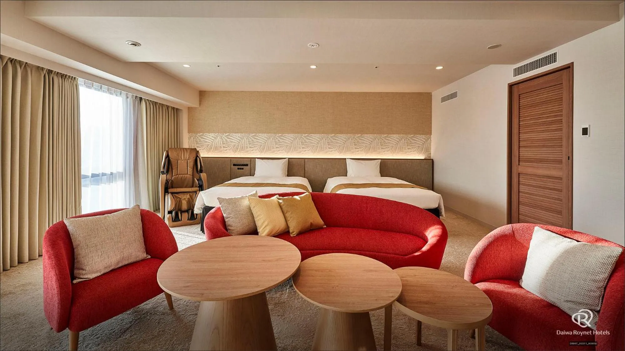 Bedroom, Bed in Daiwa Roynet Hotel NAHA-OMOROMACHI PREMIER