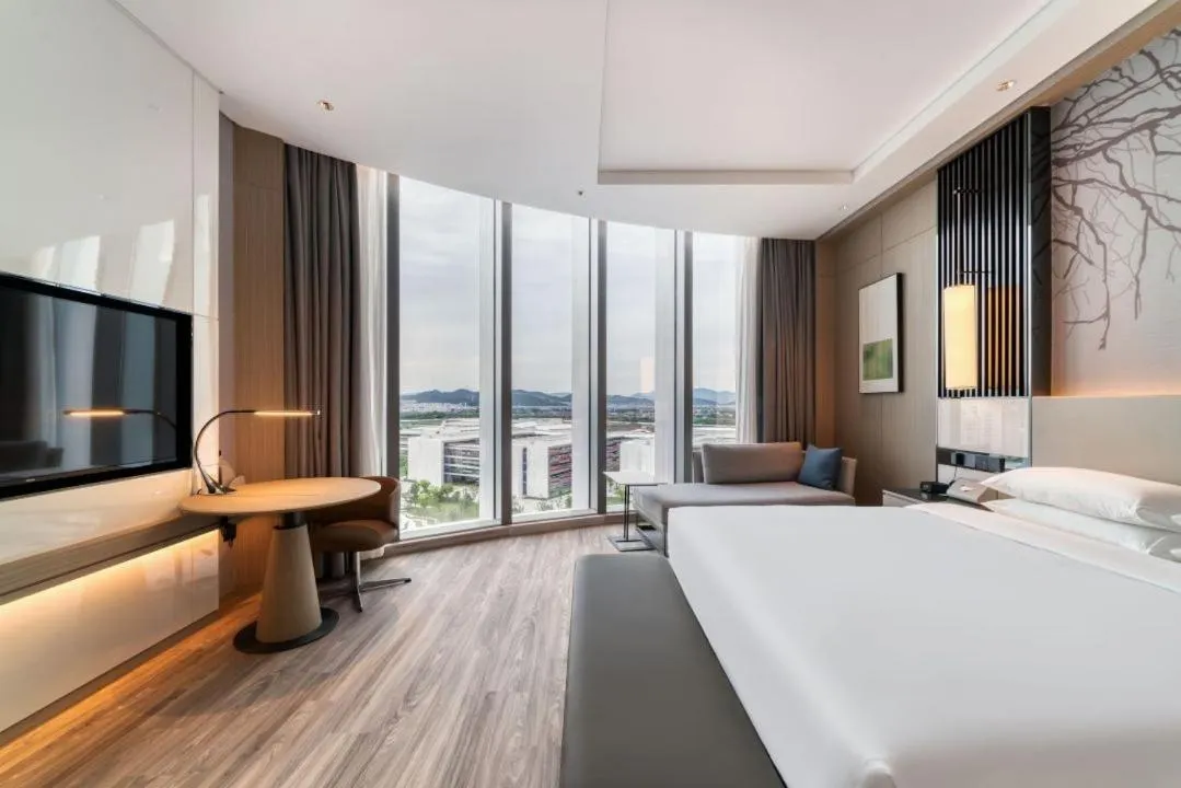 Bedroom, Bed in Courtyard by Marriott Hangzhou Xihu