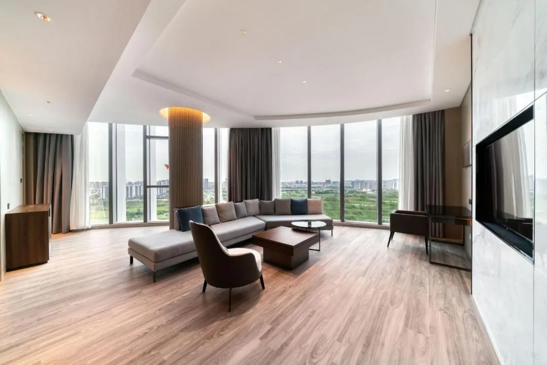Living room in Courtyard by Marriott Hangzhou Xihu