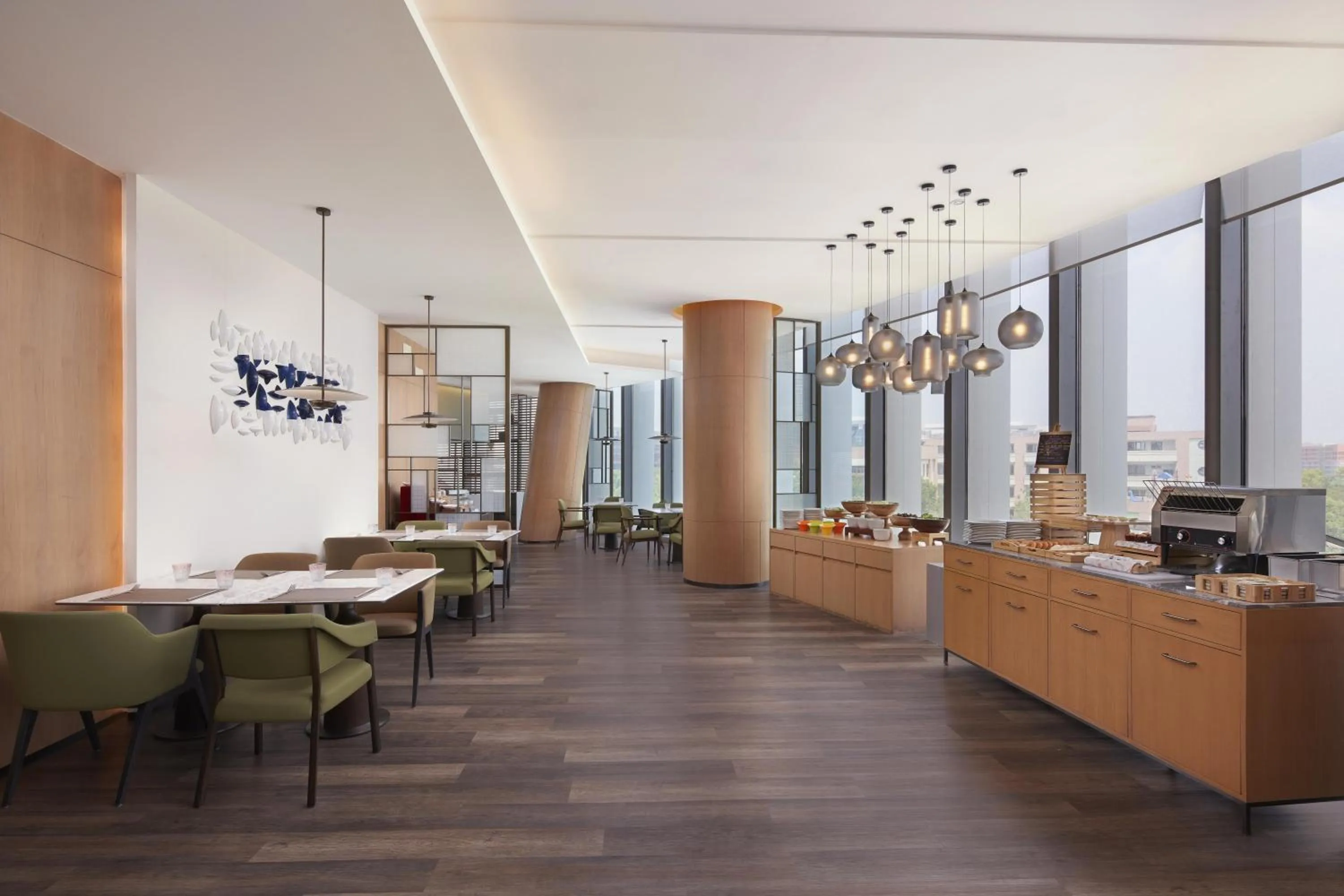 Restaurant/places to eat in Courtyard by Marriott Hangzhou Xihu