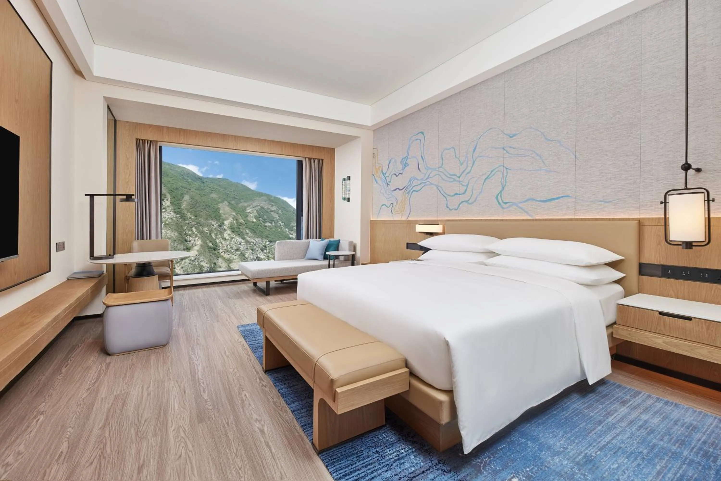 Photo of the whole room, Bed in Delta Hotels by Marriott Jiuzhaigou