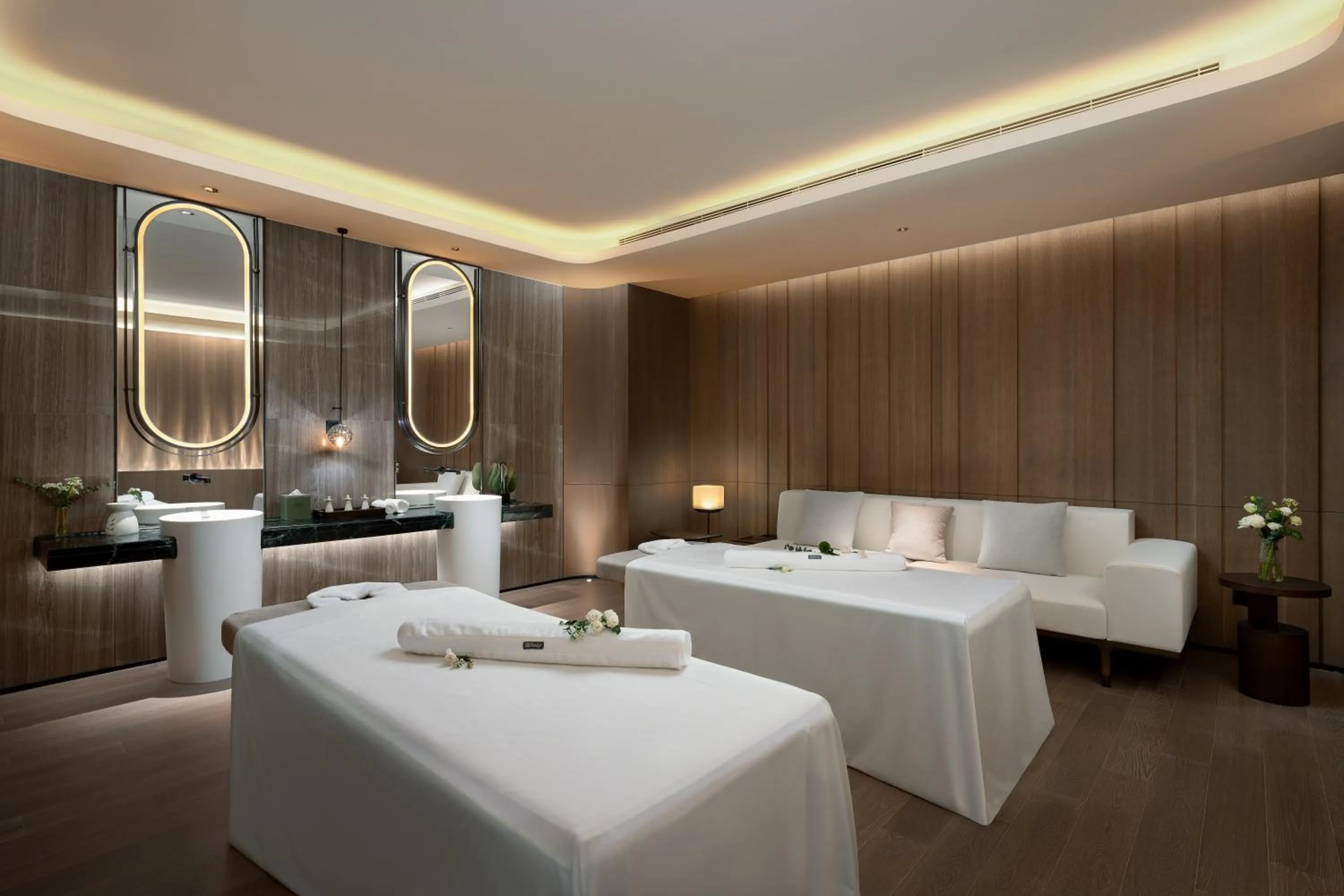 Spa and wellness centre/facilities, Bed in The Westin Yantai