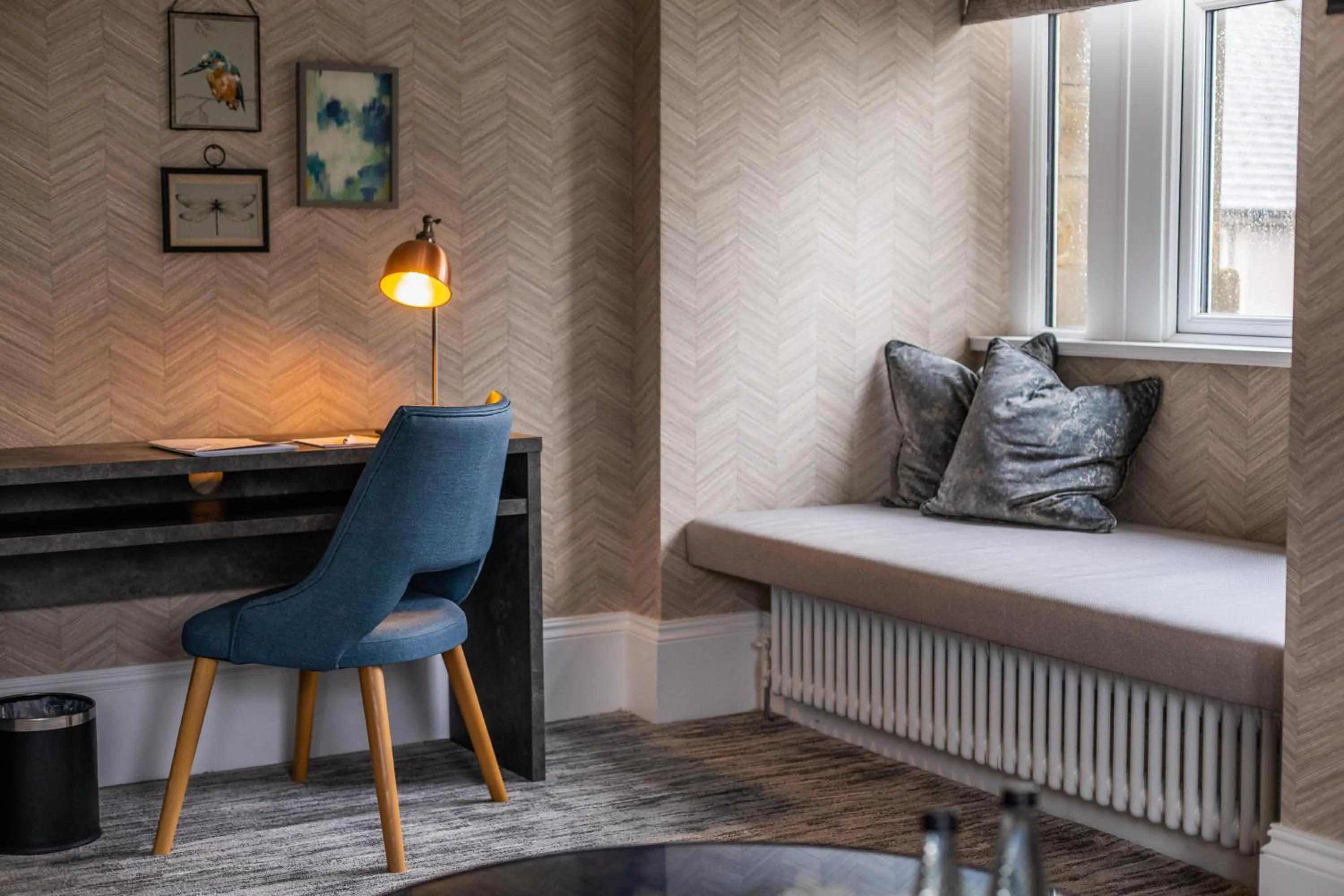 Bed in Hunday Manor Country House Hotel