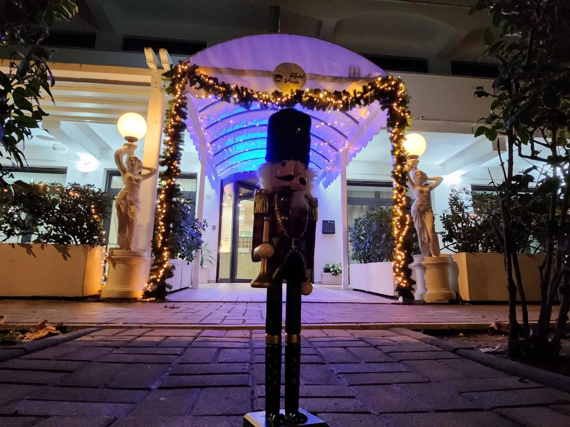 Property building in Hotel Perla