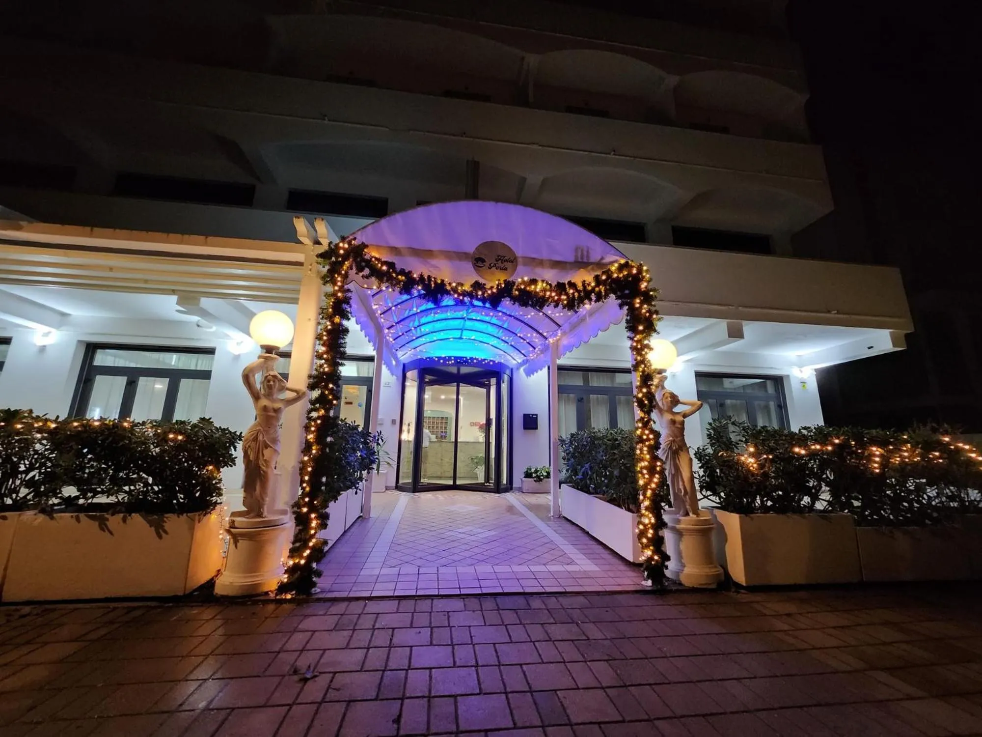 Property building in Hotel Perla