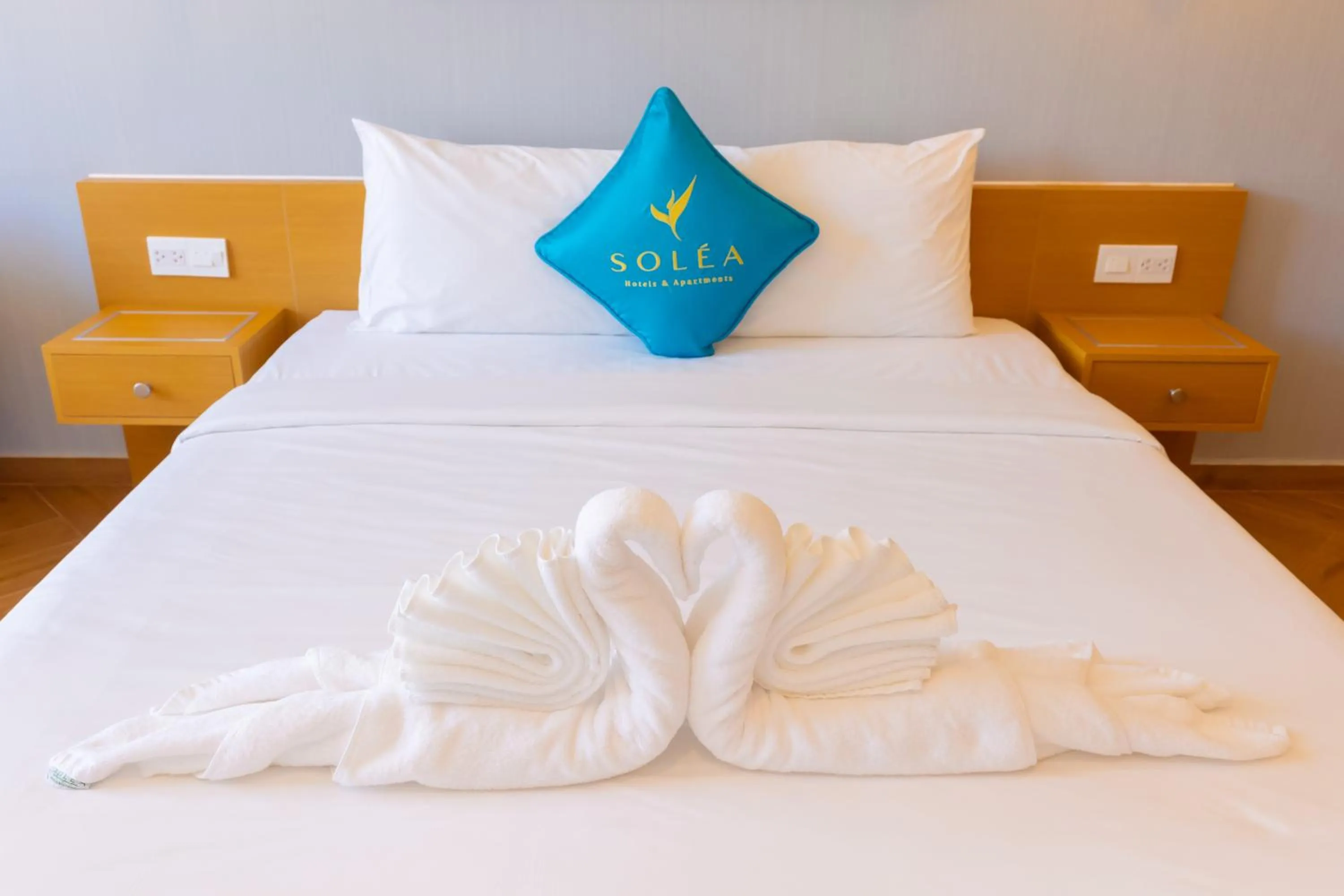 Bed in SOLÉA Hotel GrandWorld Phu Quoc