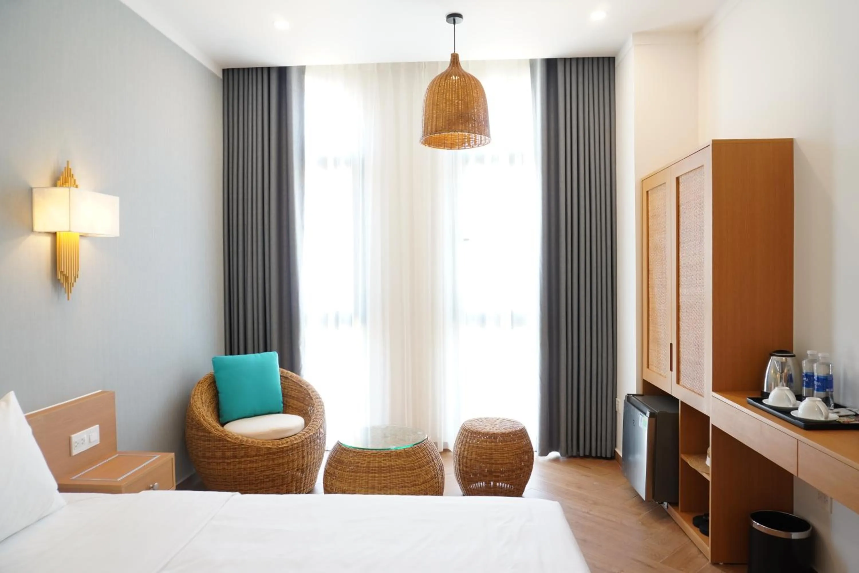 Bed in SOLÉA Hotel GrandWorld Phu Quoc