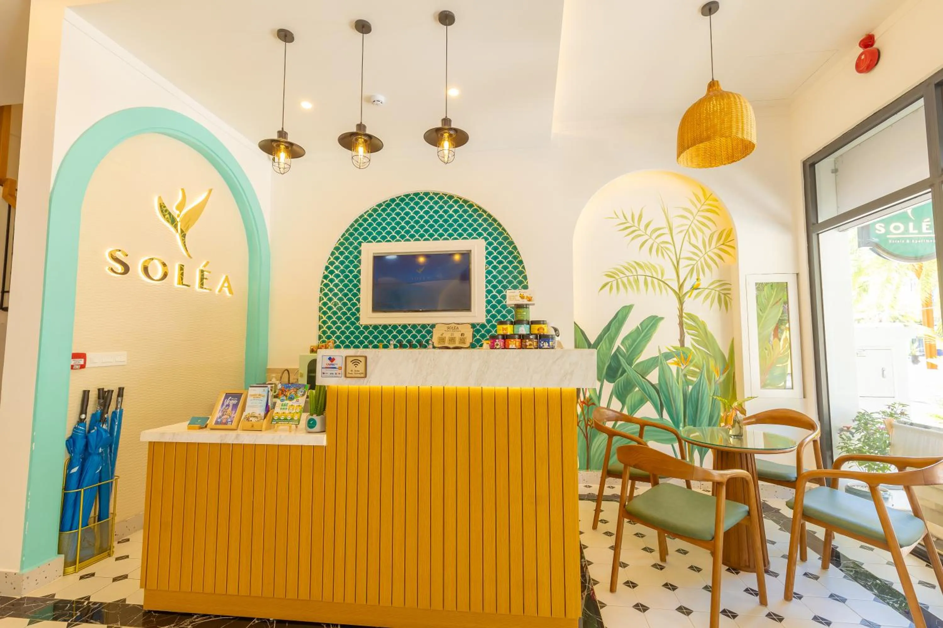 Lobby or reception in SOLÉA Hotel GrandWorld Phu Quoc