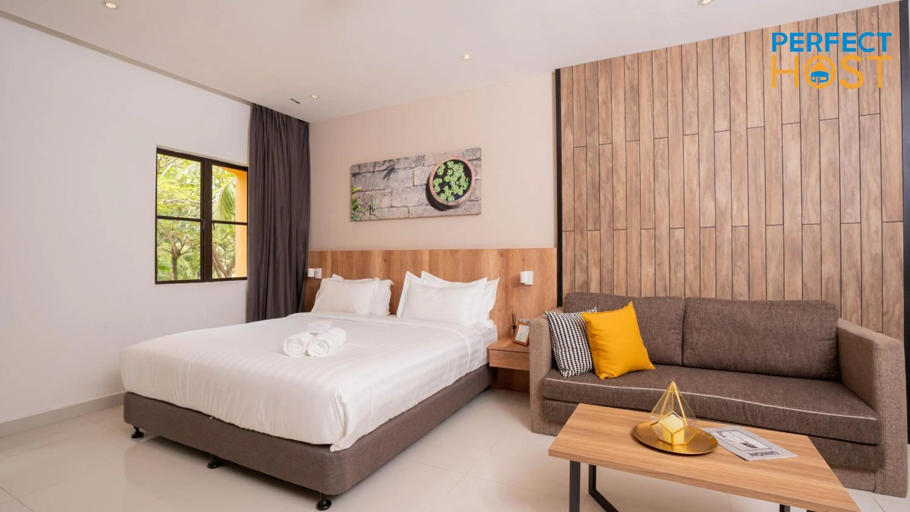 Bed in Damai Laut Escape by Perfect Host