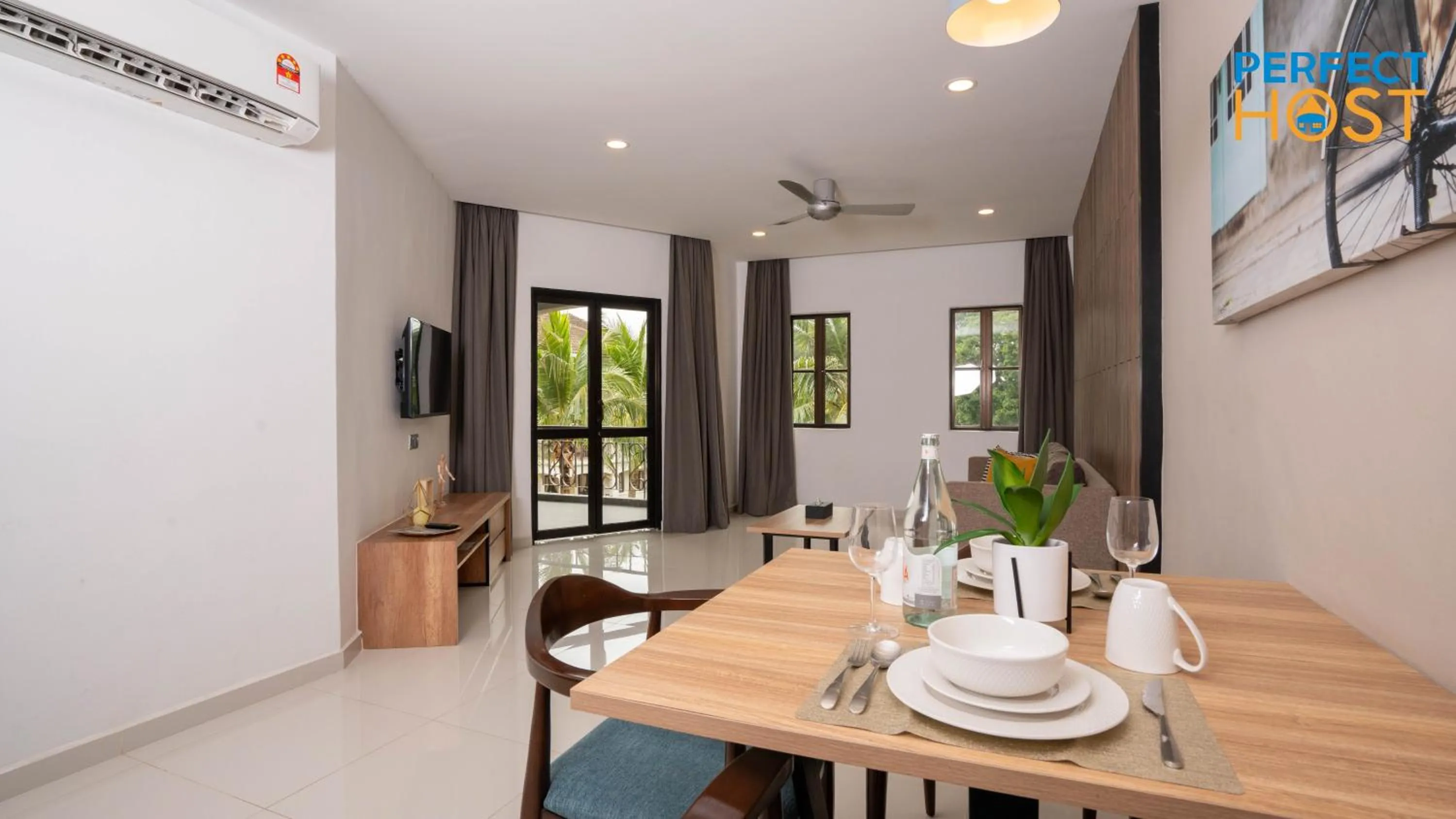 TV and multimedia in Damai Laut Escape by Perfect Host