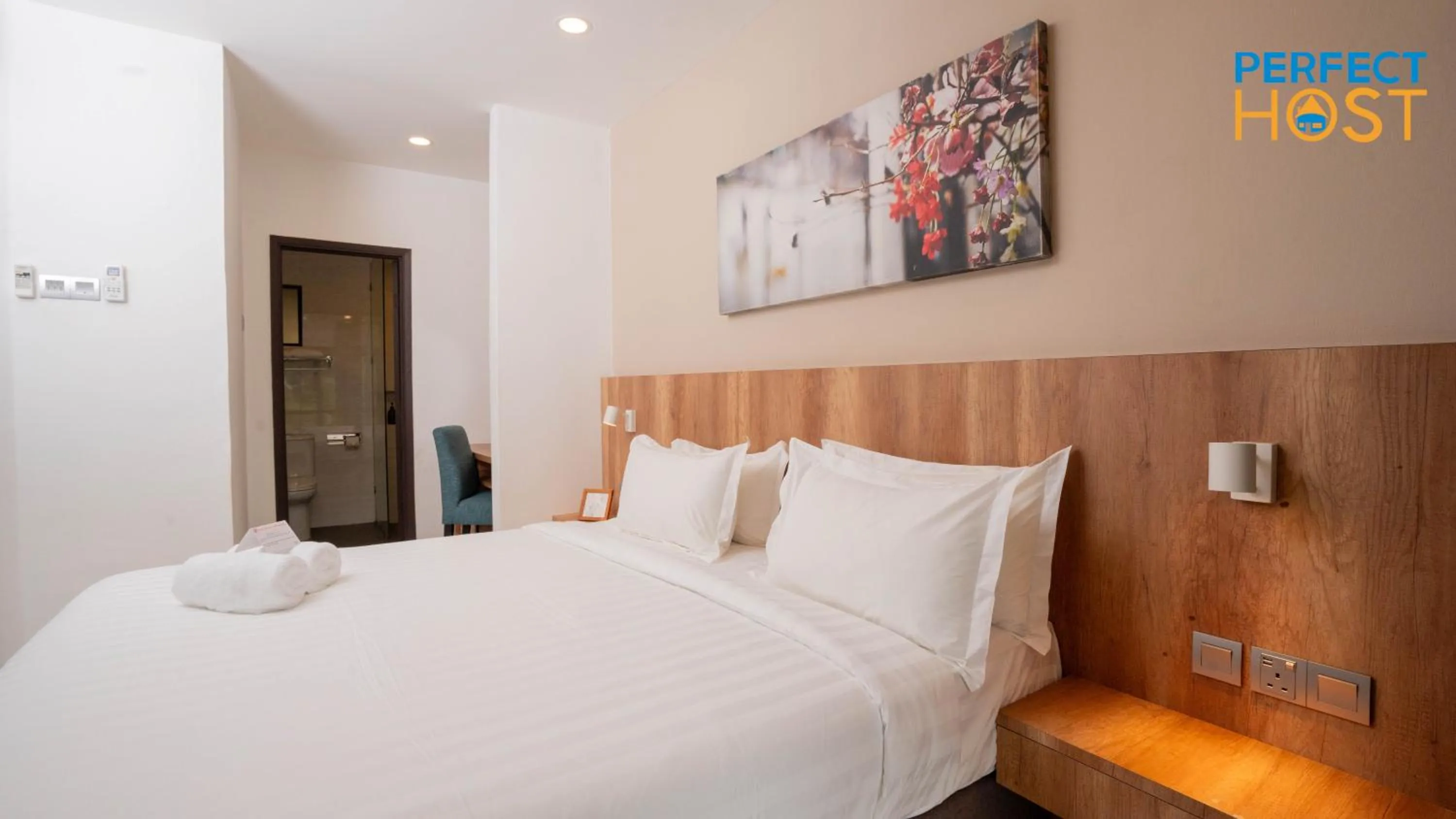 Bedroom in Damai Laut Escape by Perfect Host