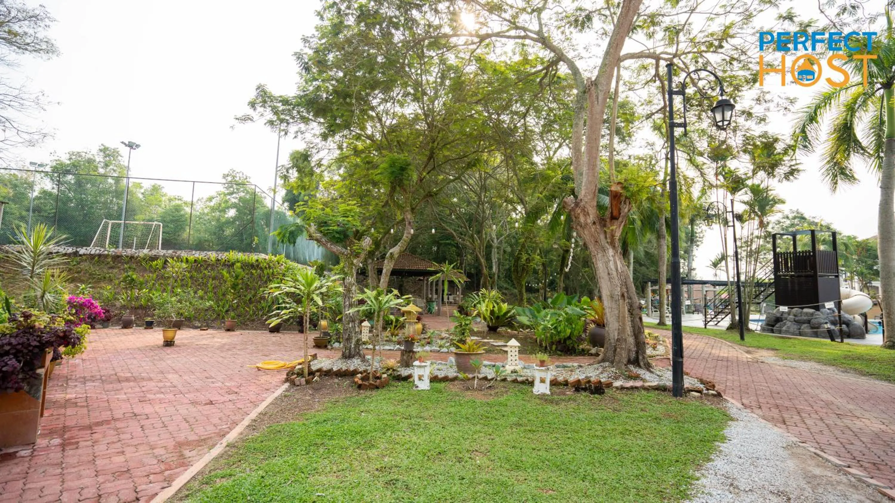 Garden in Damai Laut Escape by Perfect Host