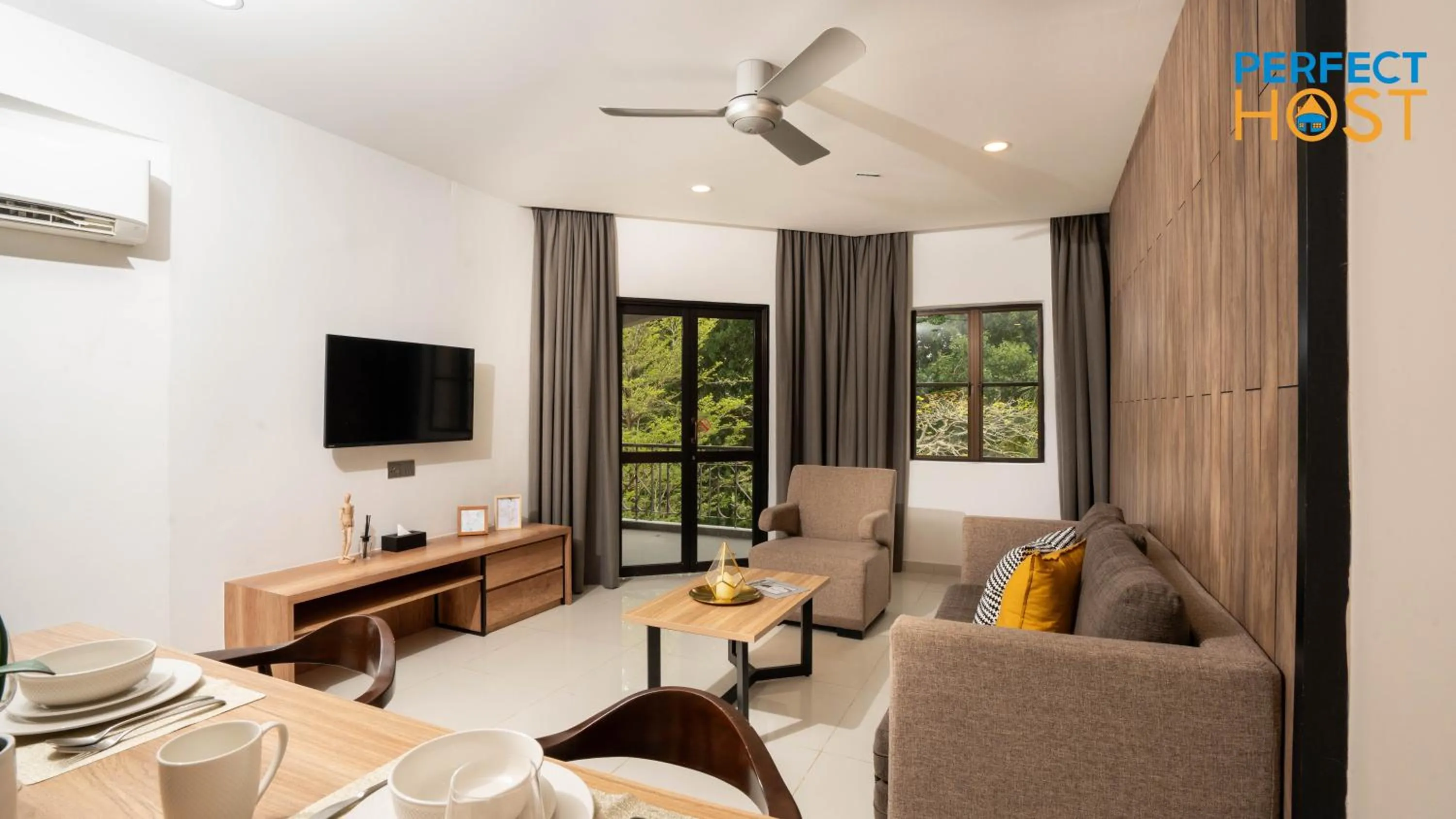 TV and multimedia in Damai Laut Escape by Perfect Host