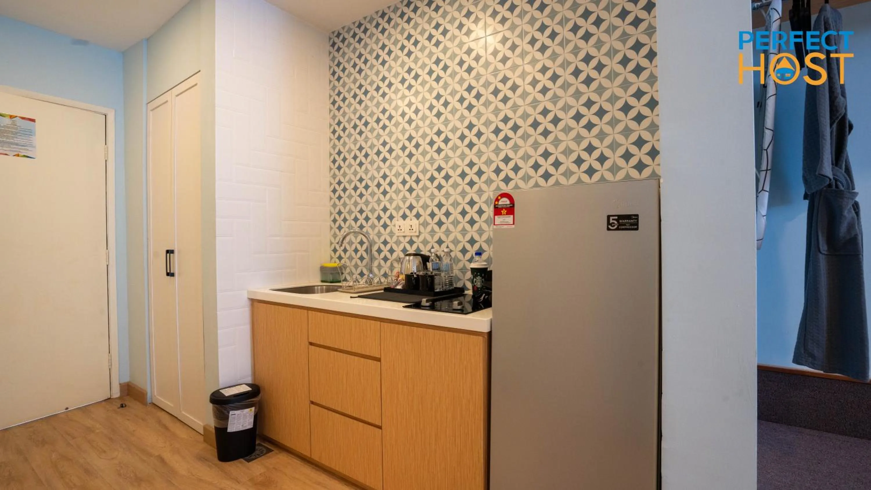 Kitchen or kitchenette in Damai Laut Escape by Perfect Host