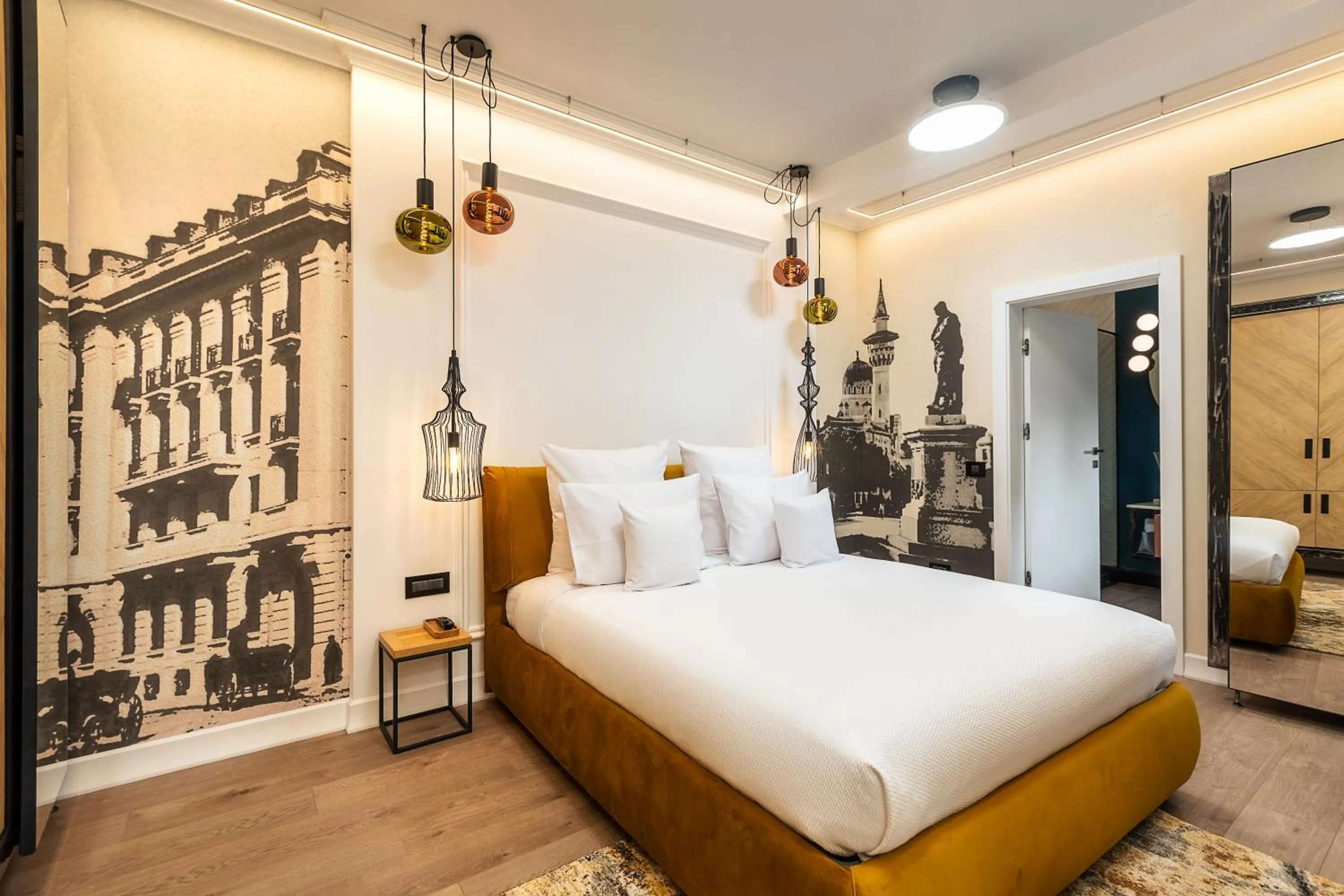 Bedroom, Bed in Rosetti One