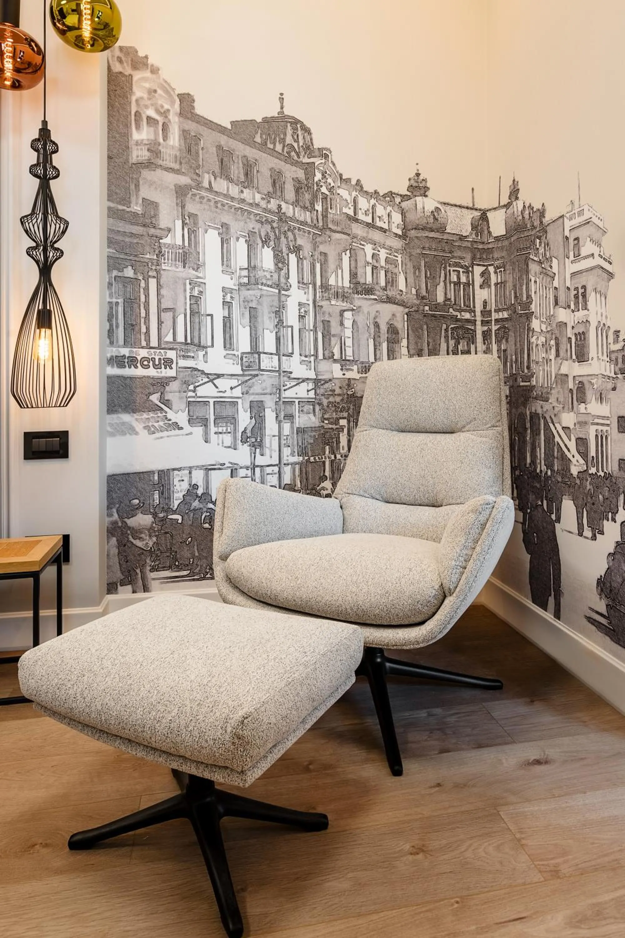 Seating area in Rosetti One