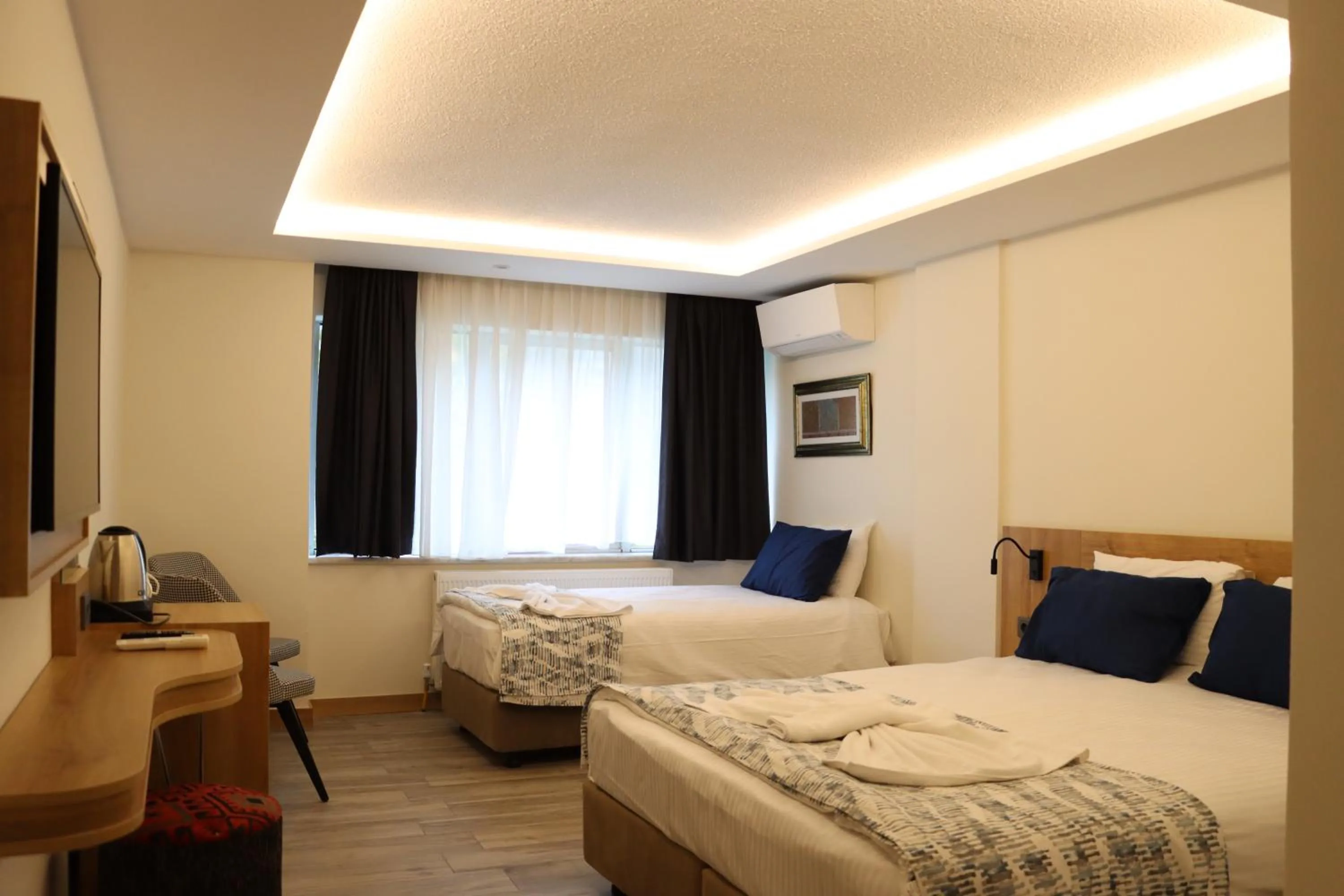 Bed in Dab Hotel Ulus