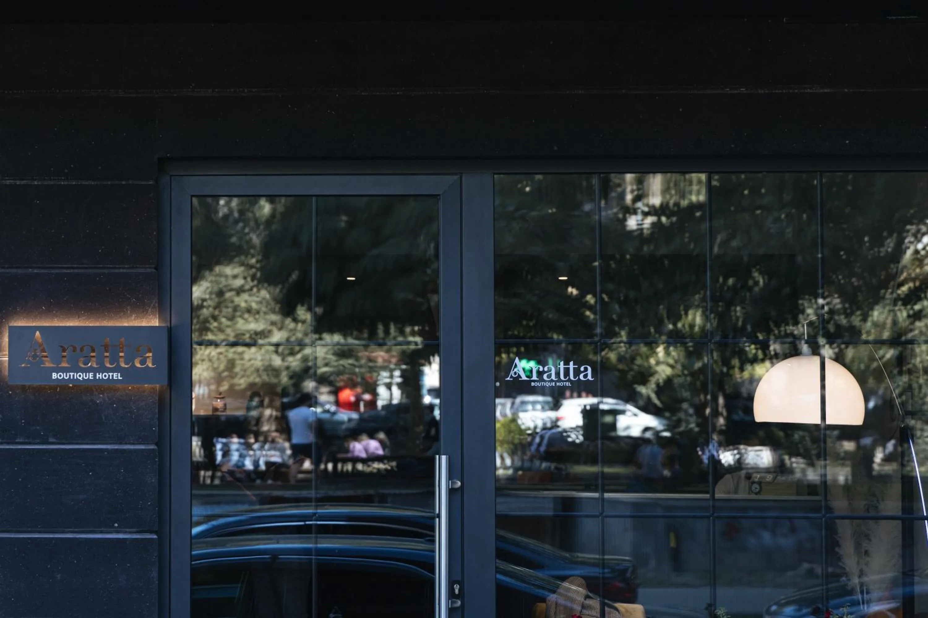 Facade/entrance in Aratta Boutique Hotel