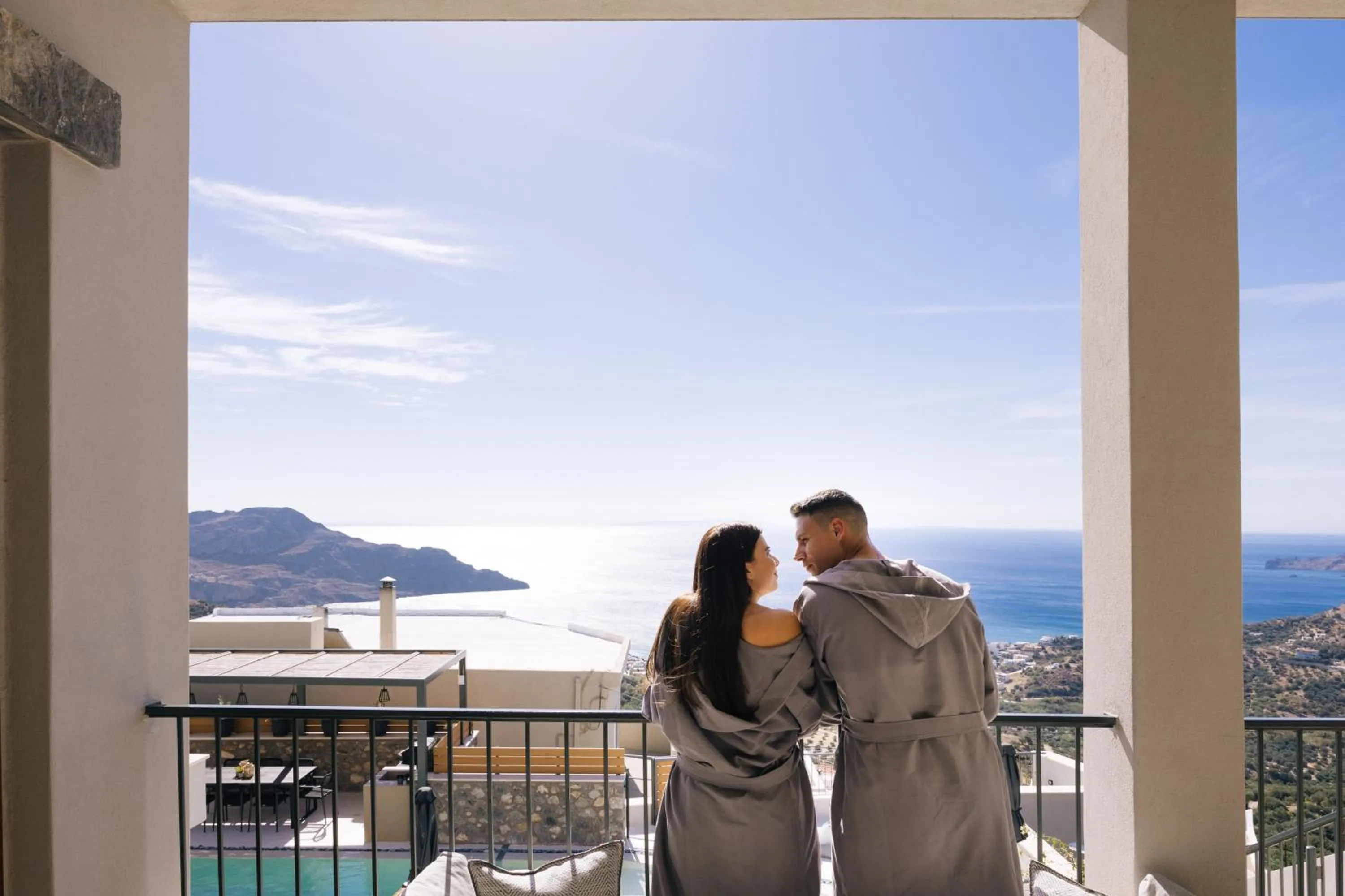 Sea view in Mirthea Suites