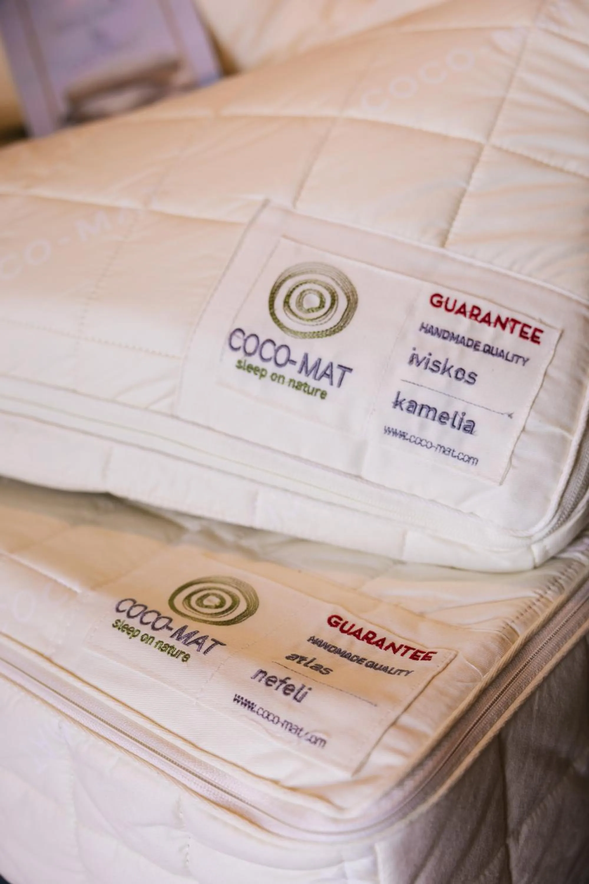 Bed in Mirthea Suites