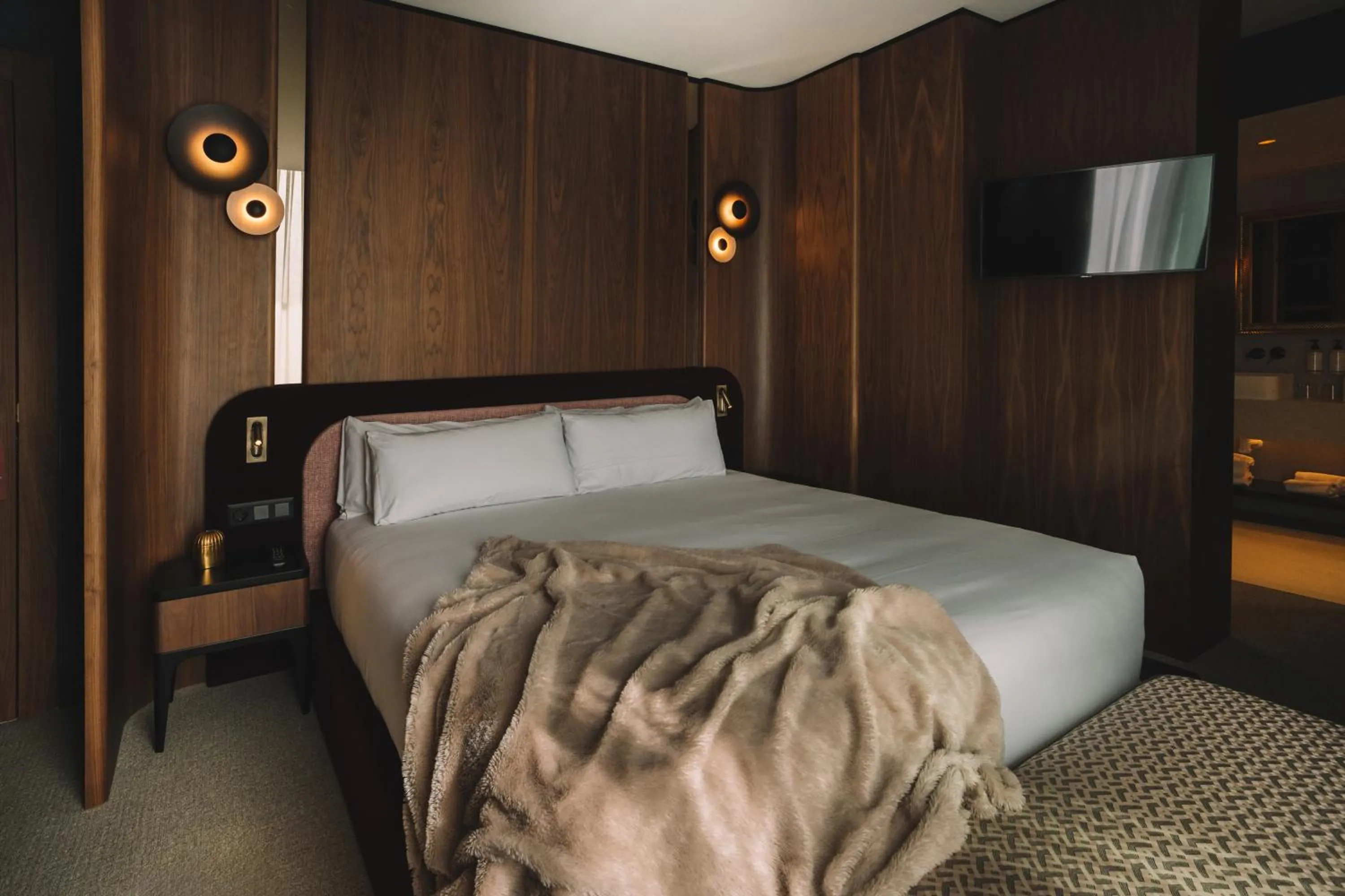 Bed in Hotel Pinar Plaza