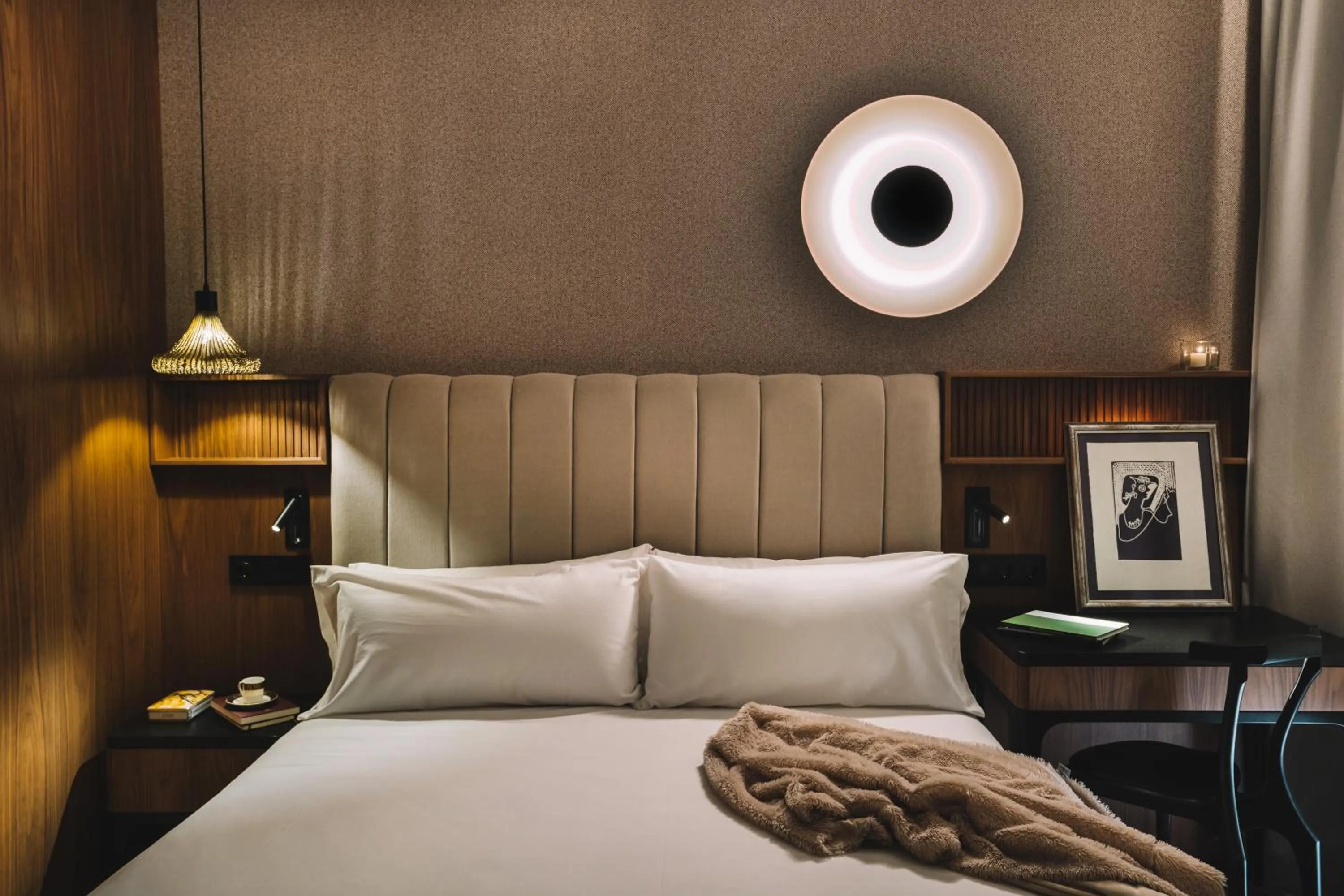 Bed in Hotel Pinar Plaza