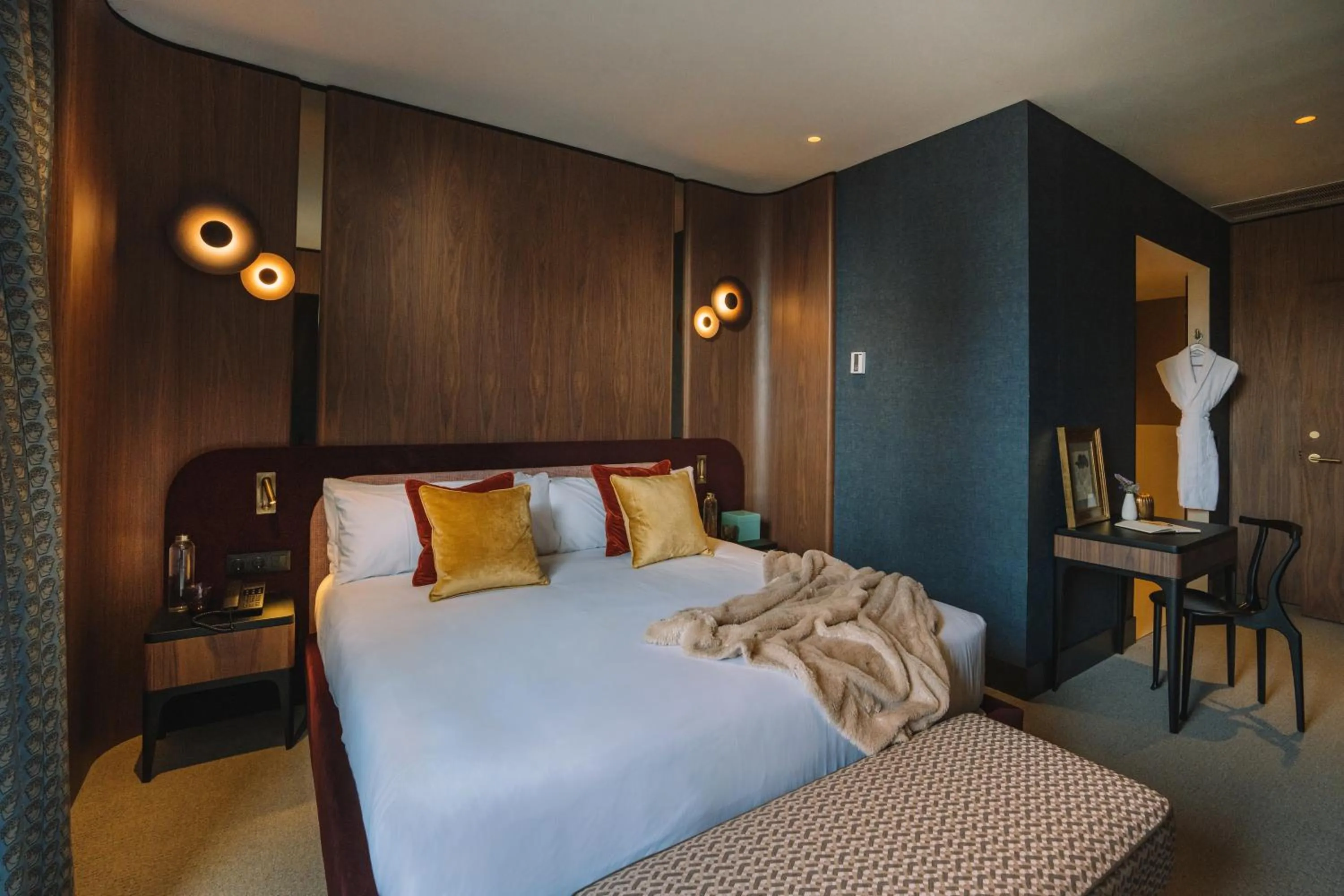 Bed in Hotel Pinar Plaza