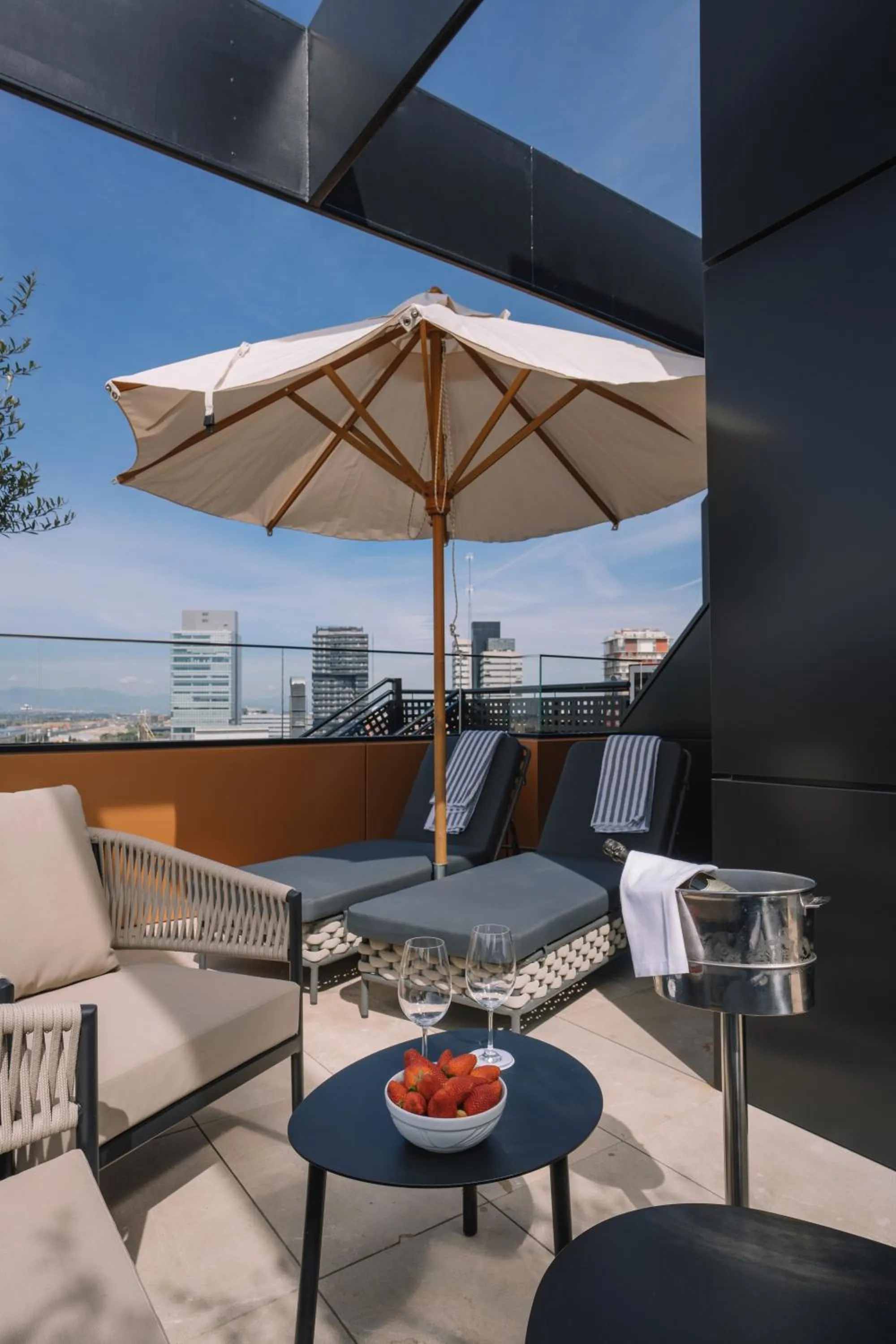 Balcony/Terrace in Hotel Pinar Plaza