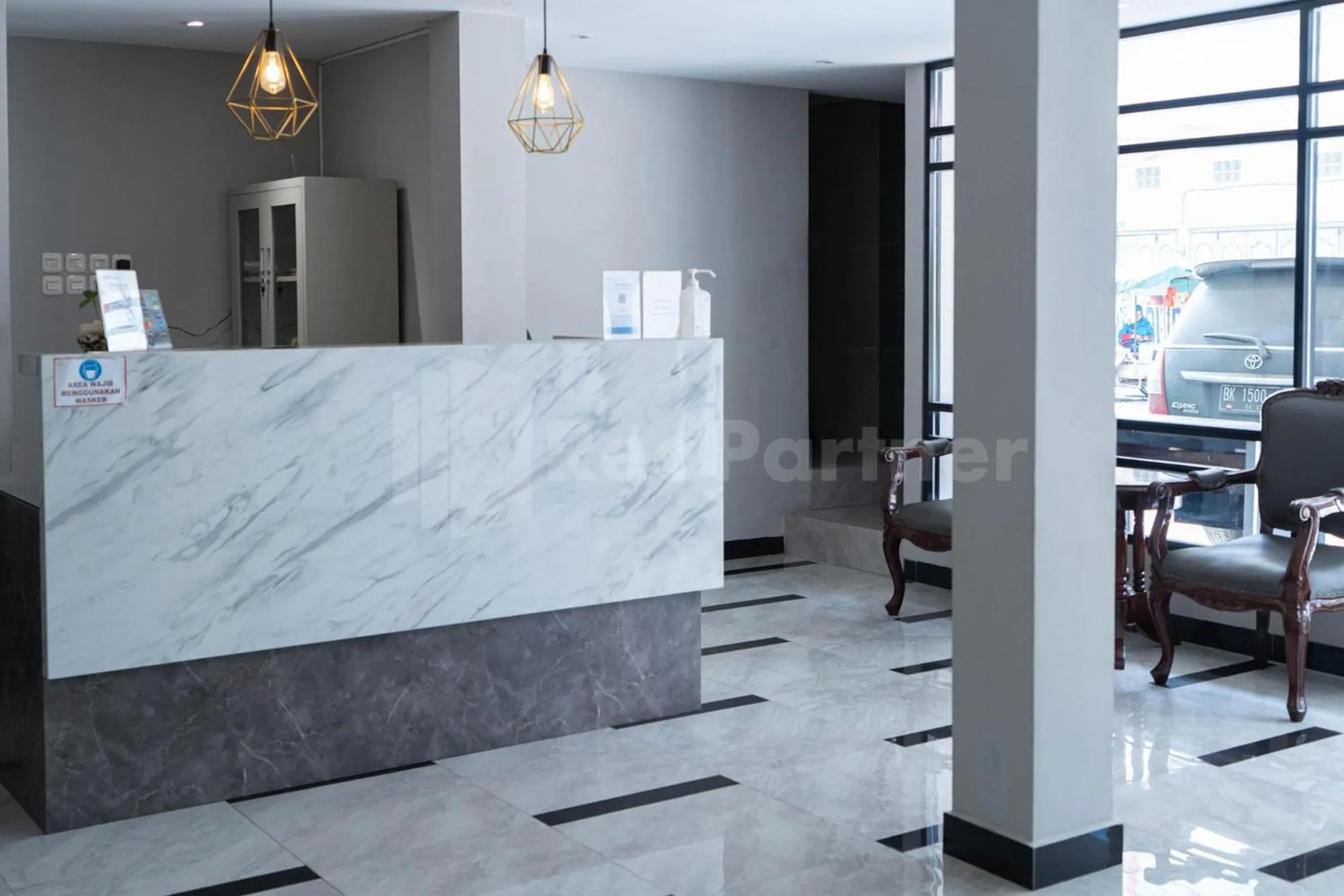 Lobby or reception in New Gentala Hotel Medan RedPartner