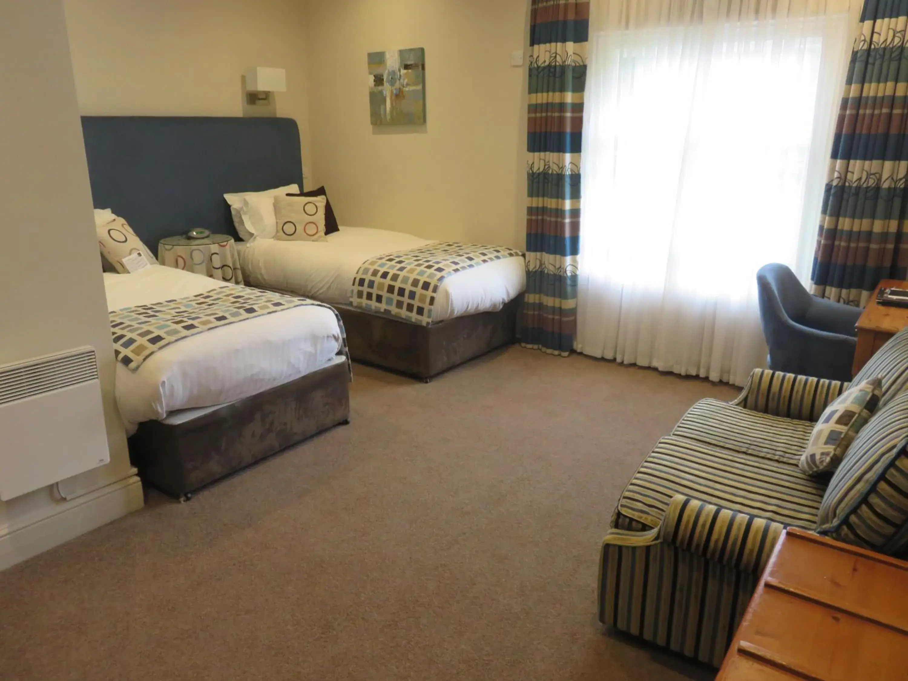 Classic Twin Room in Belmont Hotel Leicester Classic Twin Room in Belmont Hotel Leicester