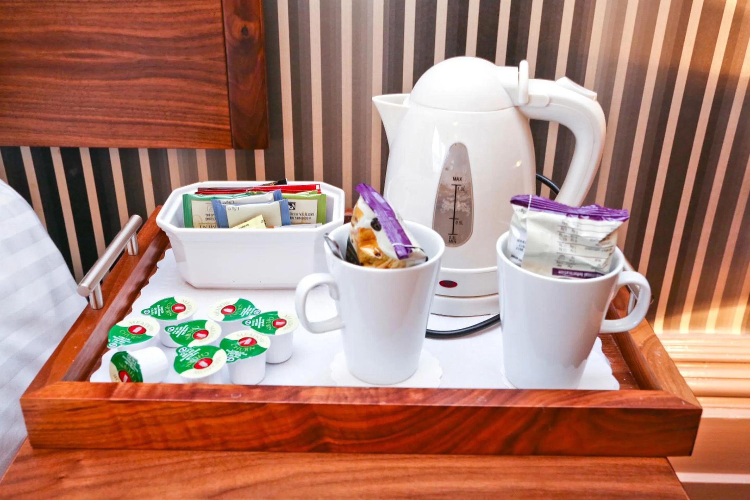 Coffee/tea facilities in Belmont Hotel Leicester