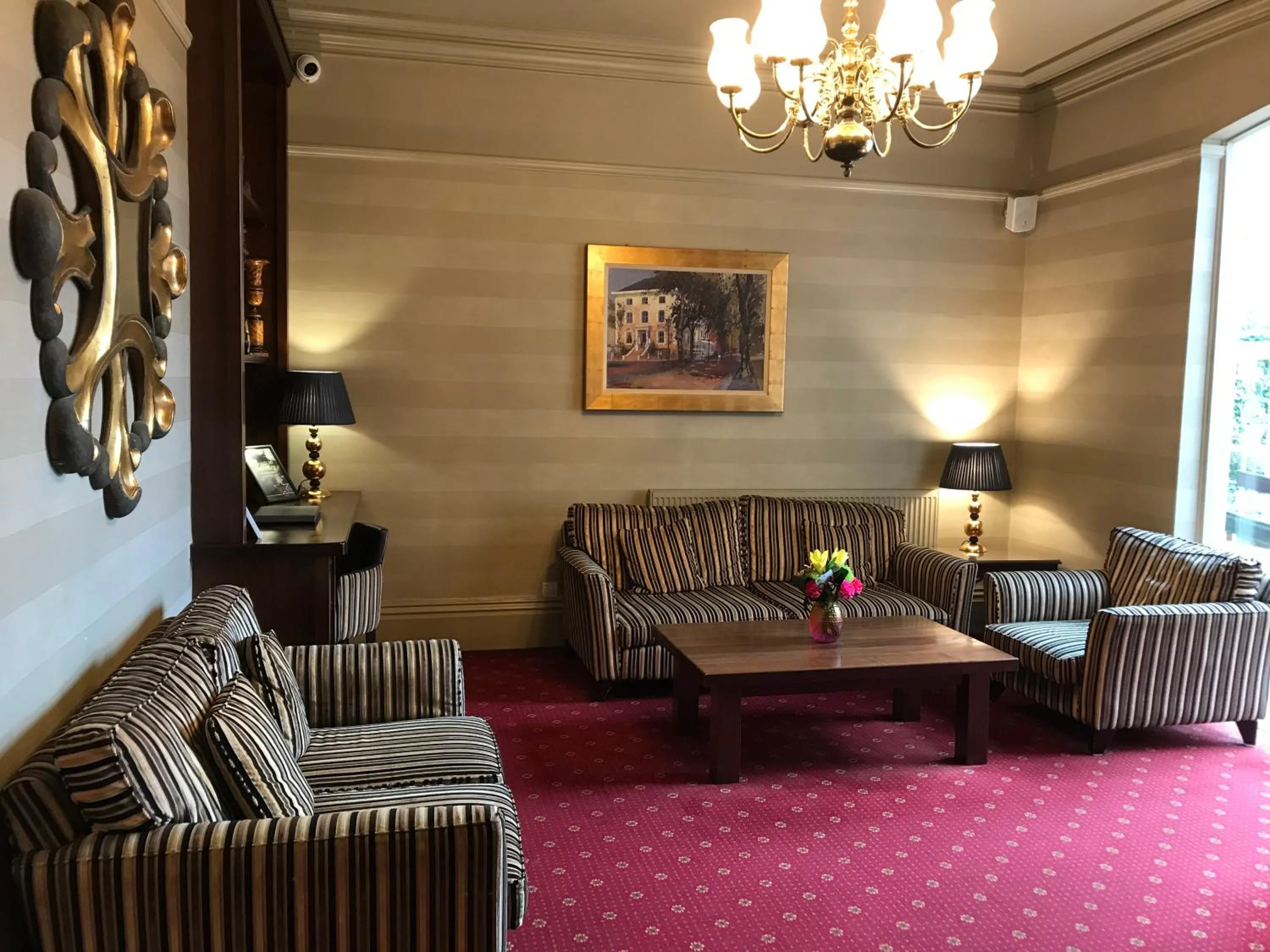 Lobby or reception in Belmont Hotel Leicester