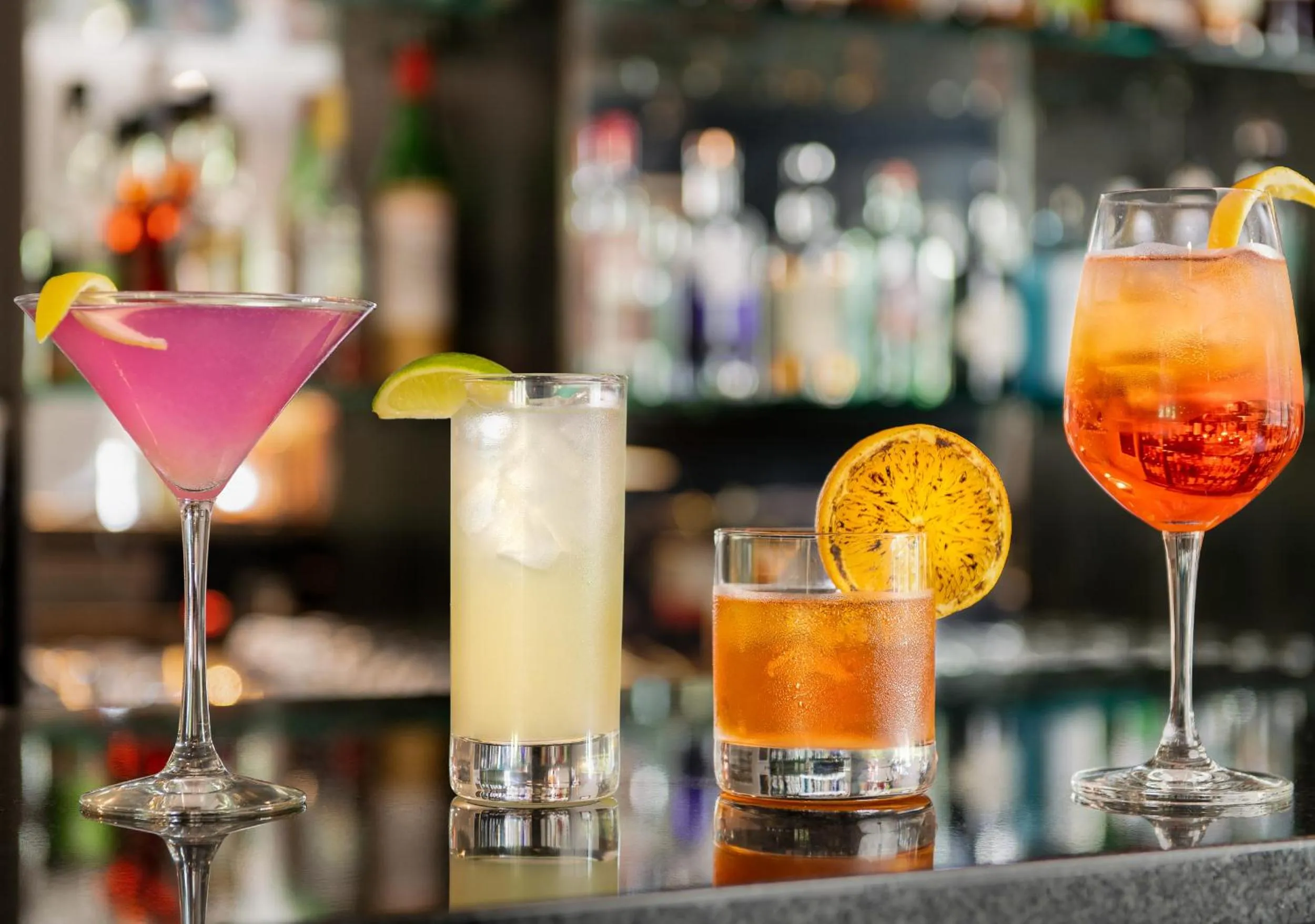 Drinks in Oakhurst Inn at the University