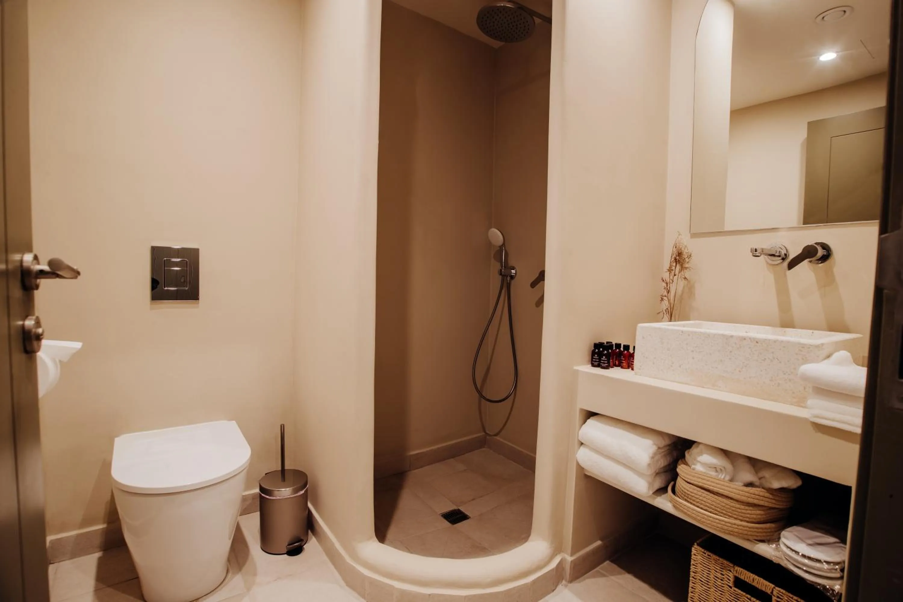 Bathroom in Thymises Boutique Hotel