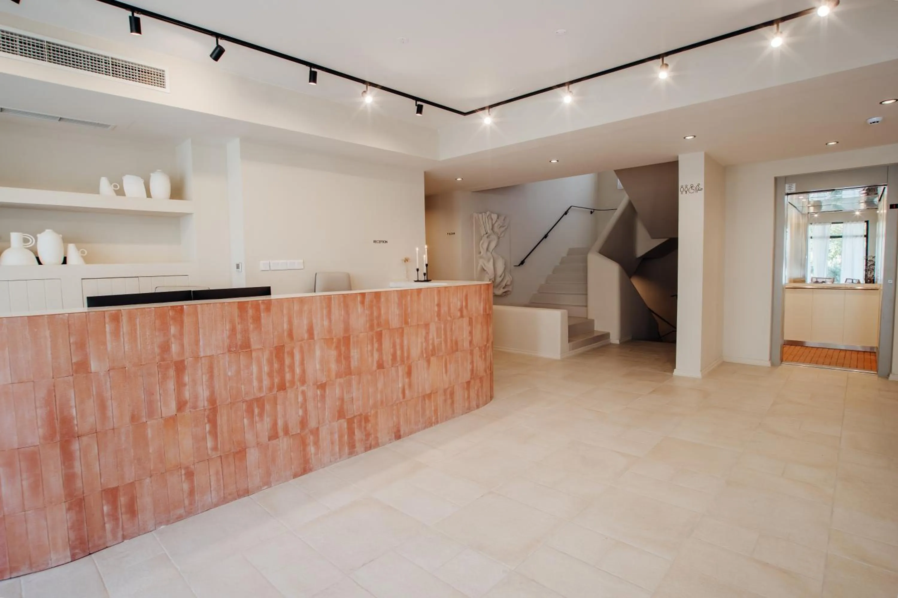 Lobby or reception in Thymises Boutique Hotel