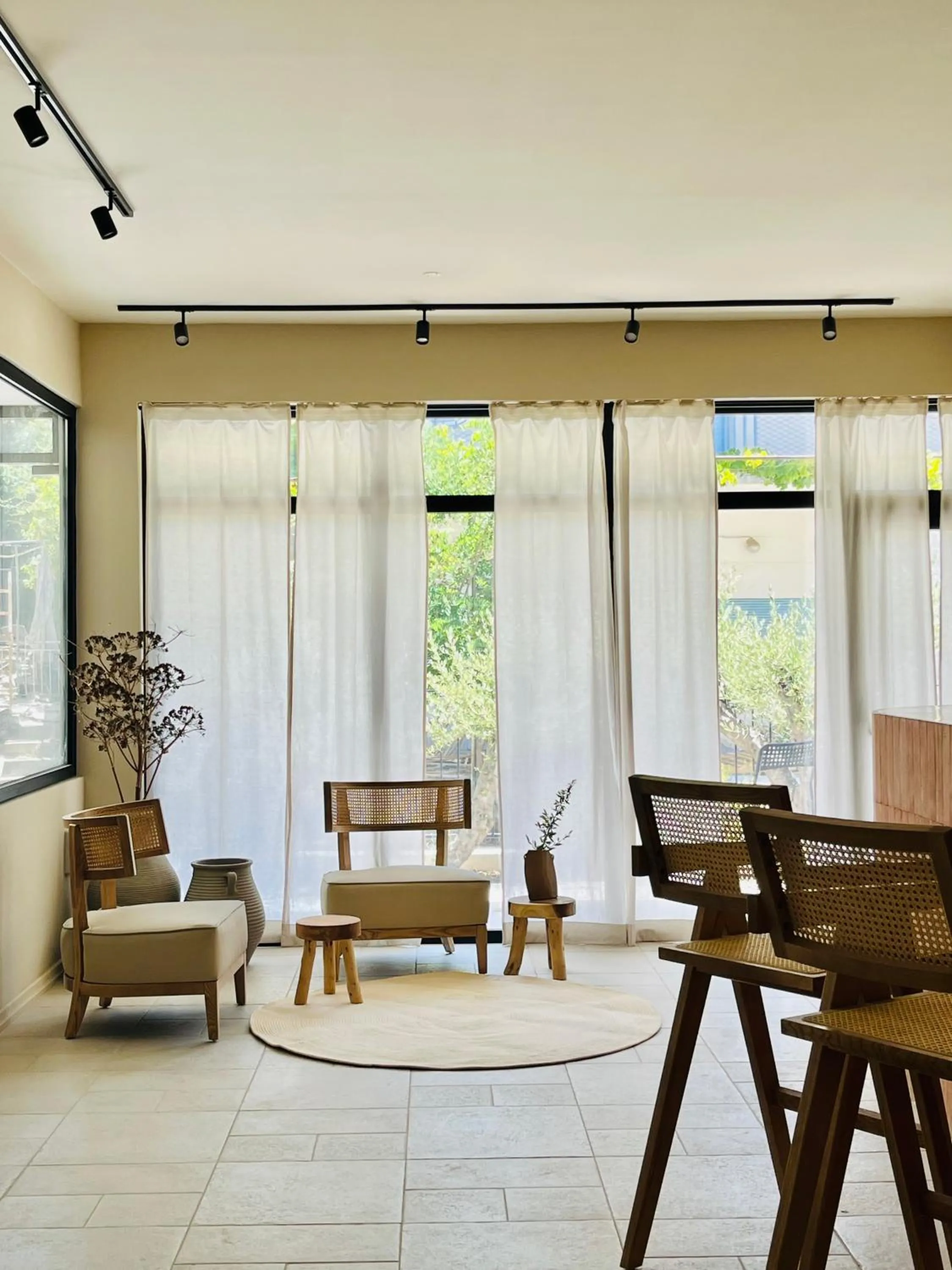 Lobby or reception in Thymises Boutique Hotel