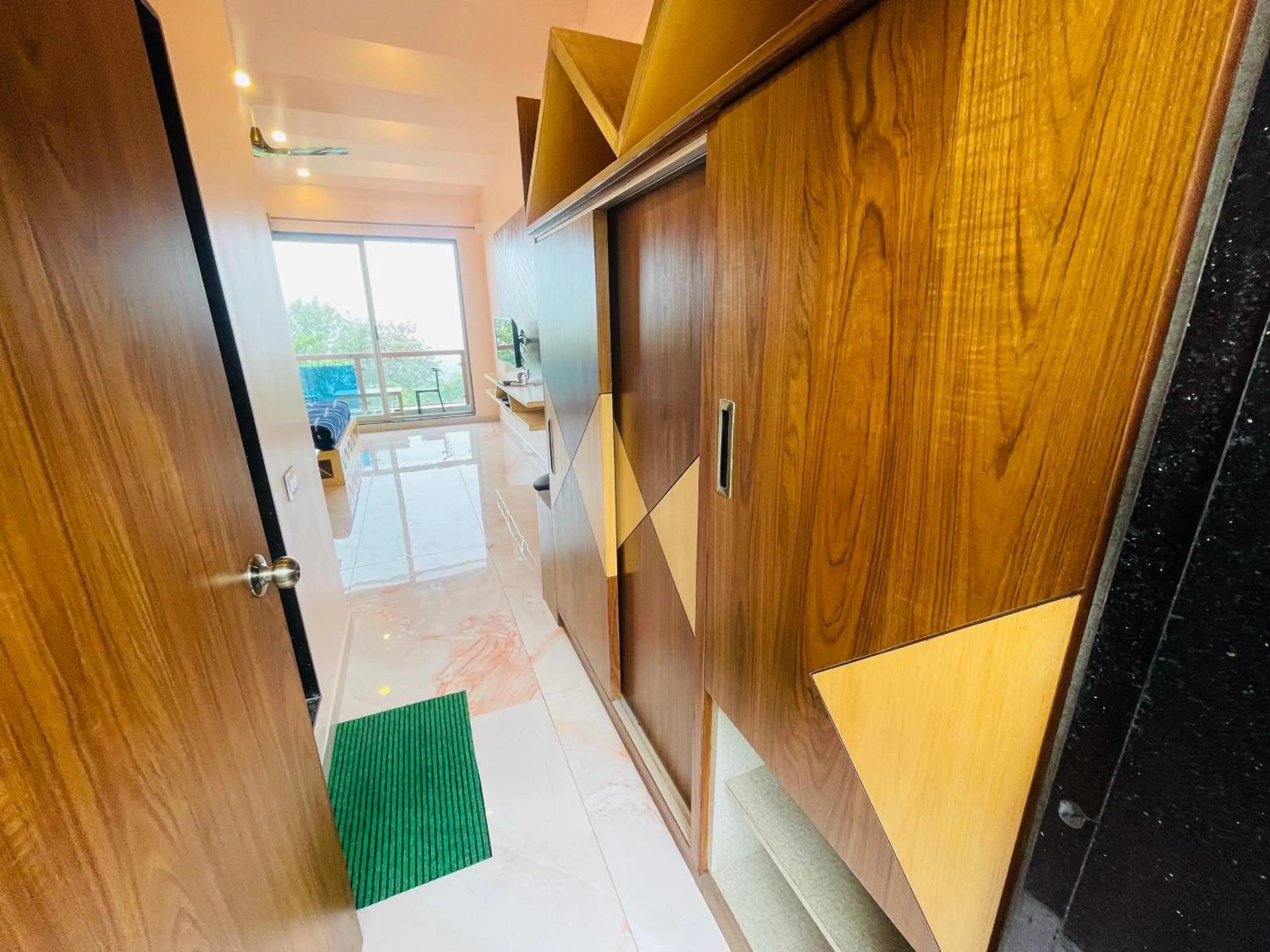 wardrobe in hotel saptarang residency panhala