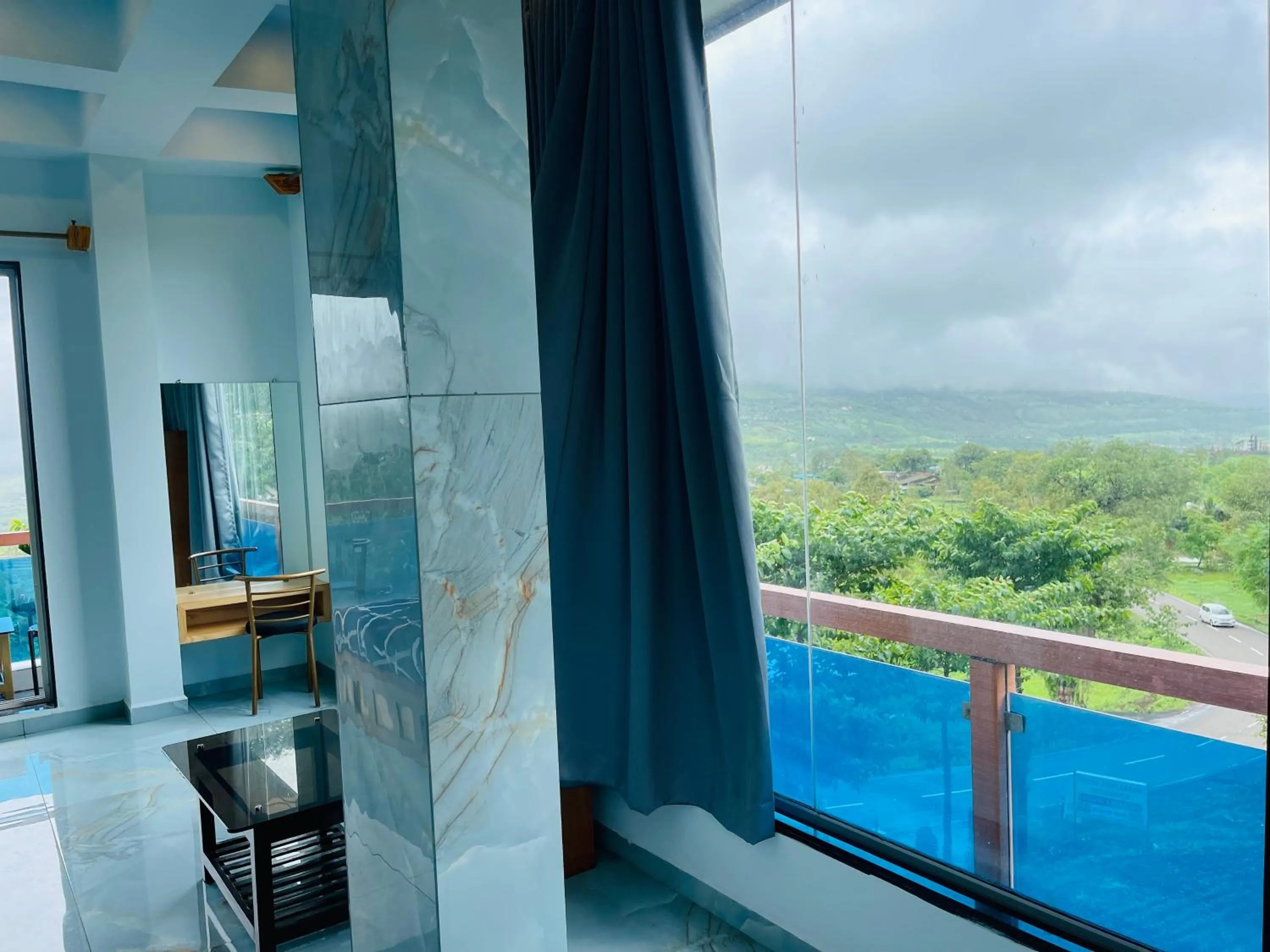 View (from property/room) in hotel saptarang residency panhala