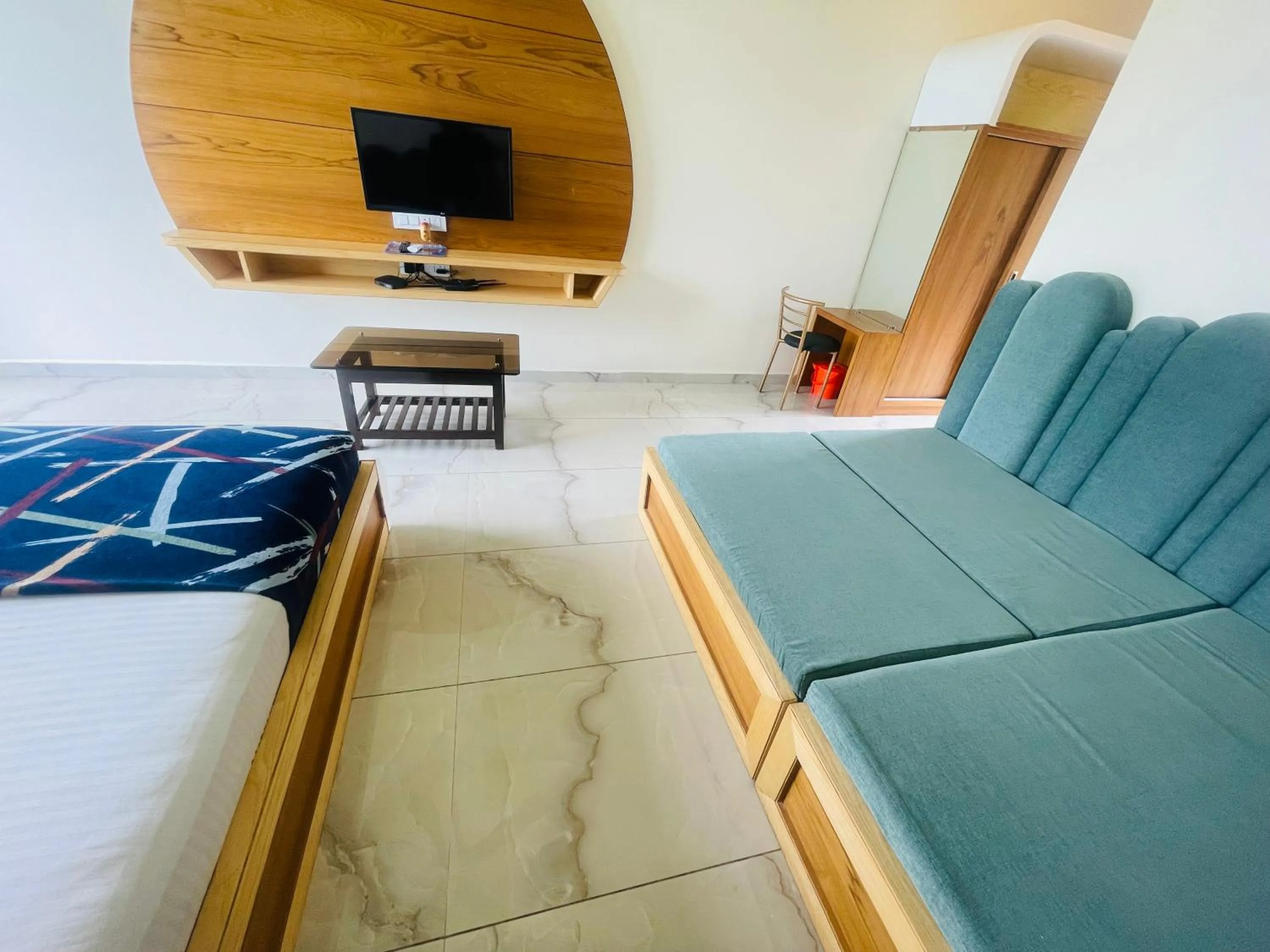 TV and multimedia in hotel saptarang residency panhala