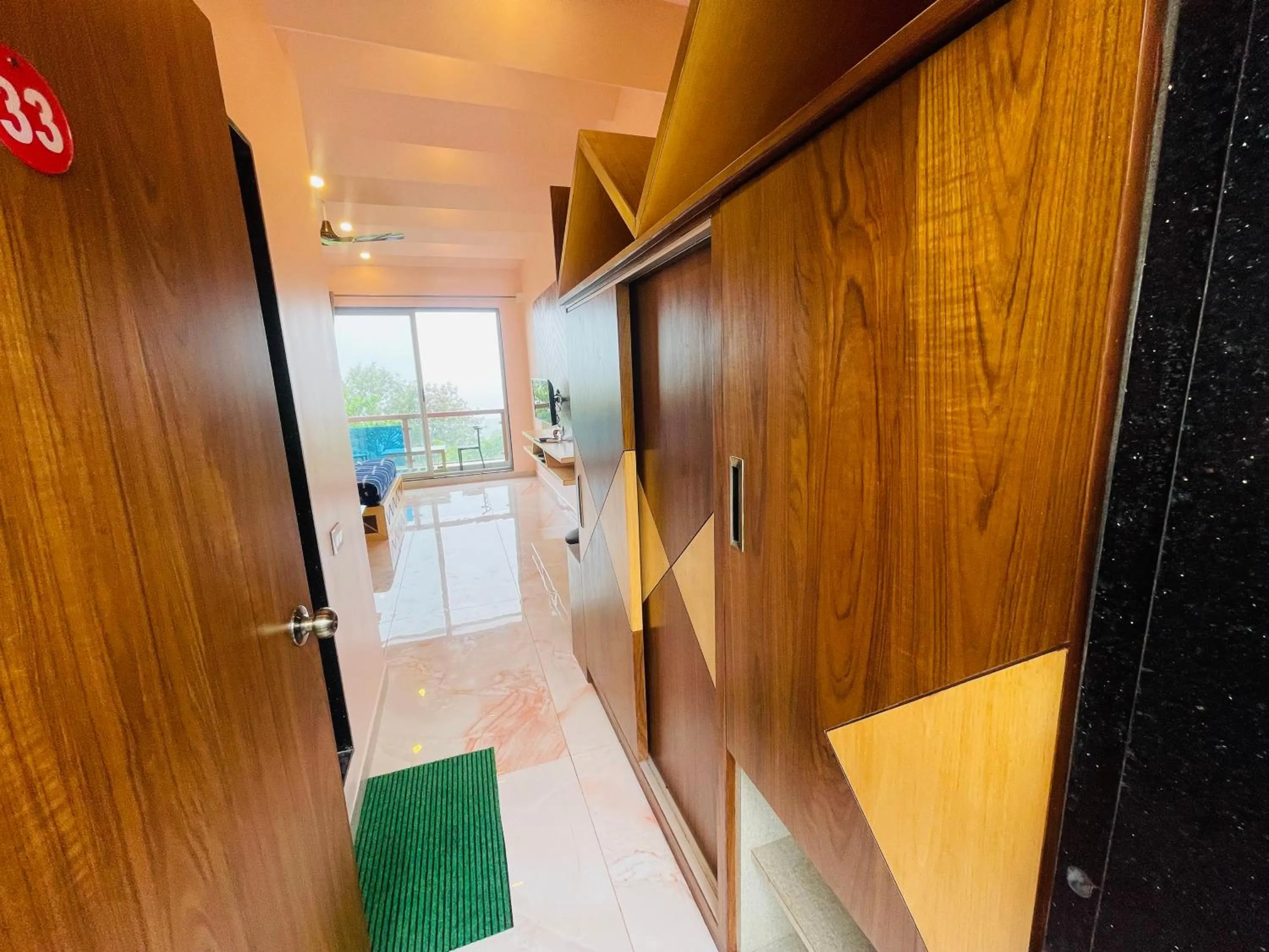 wardrobe in hotel saptarang residency panhala