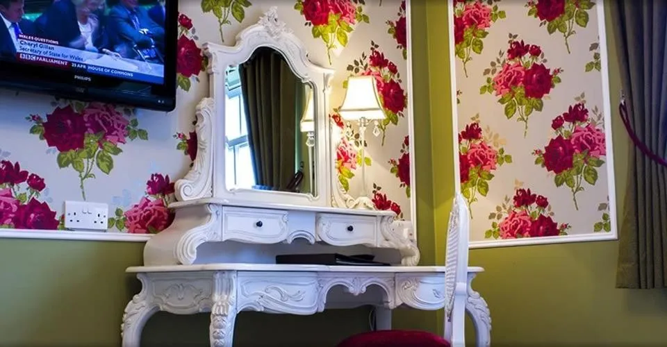 Seating area in The Falcon Hotel