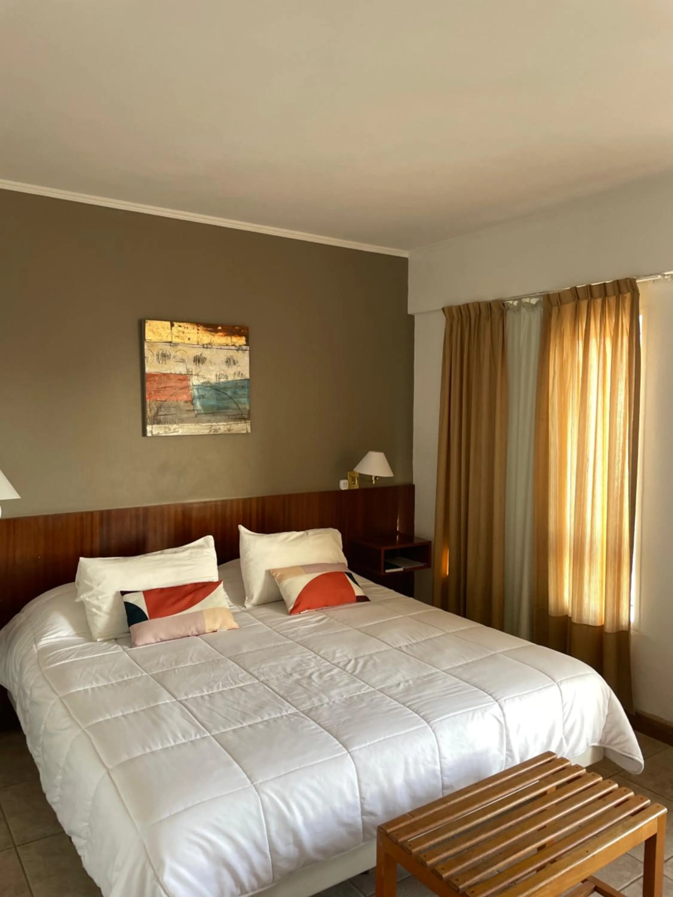 Bed in Julio Cesar Hotel