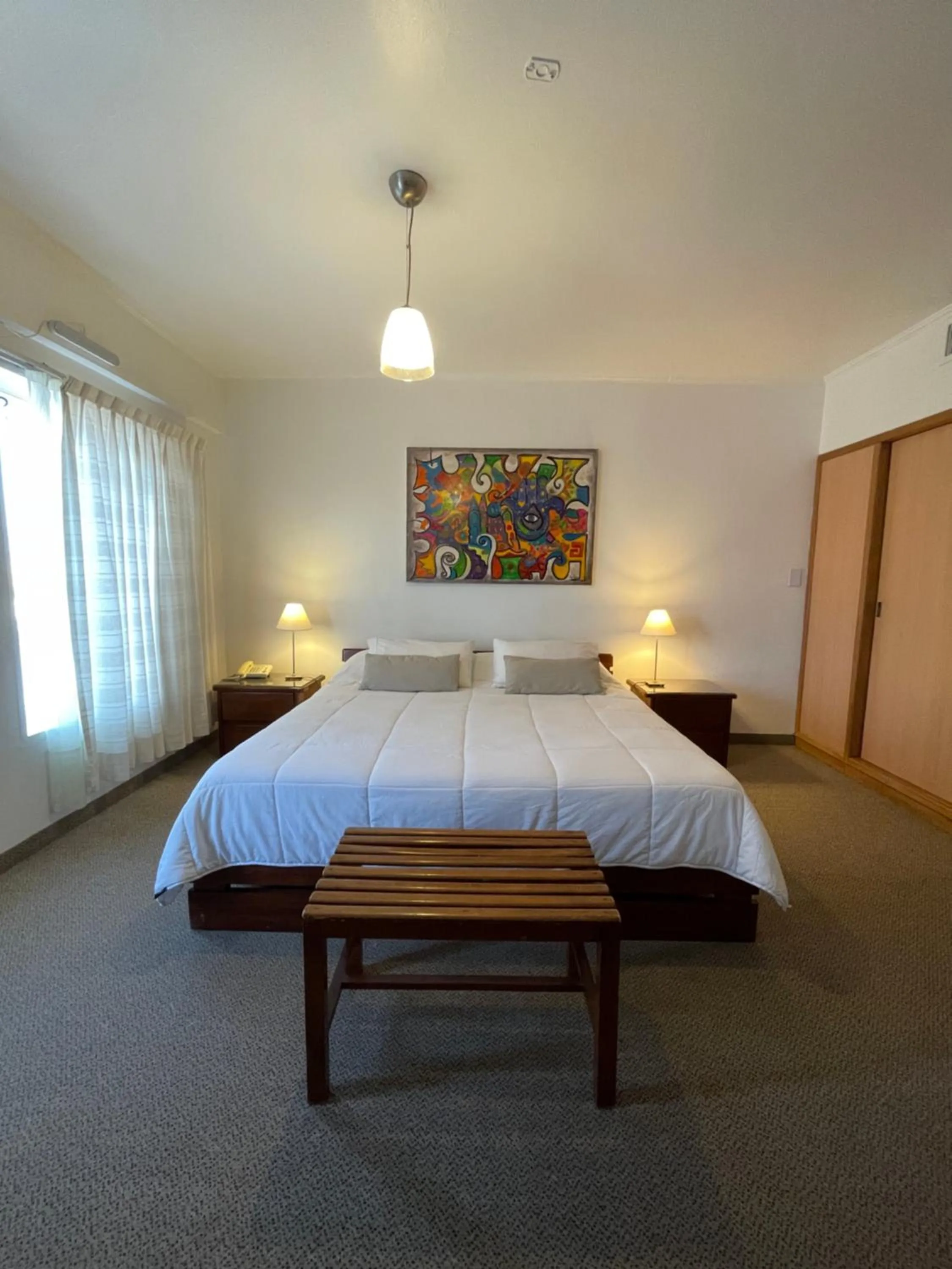 Bed in Julio Cesar Hotel