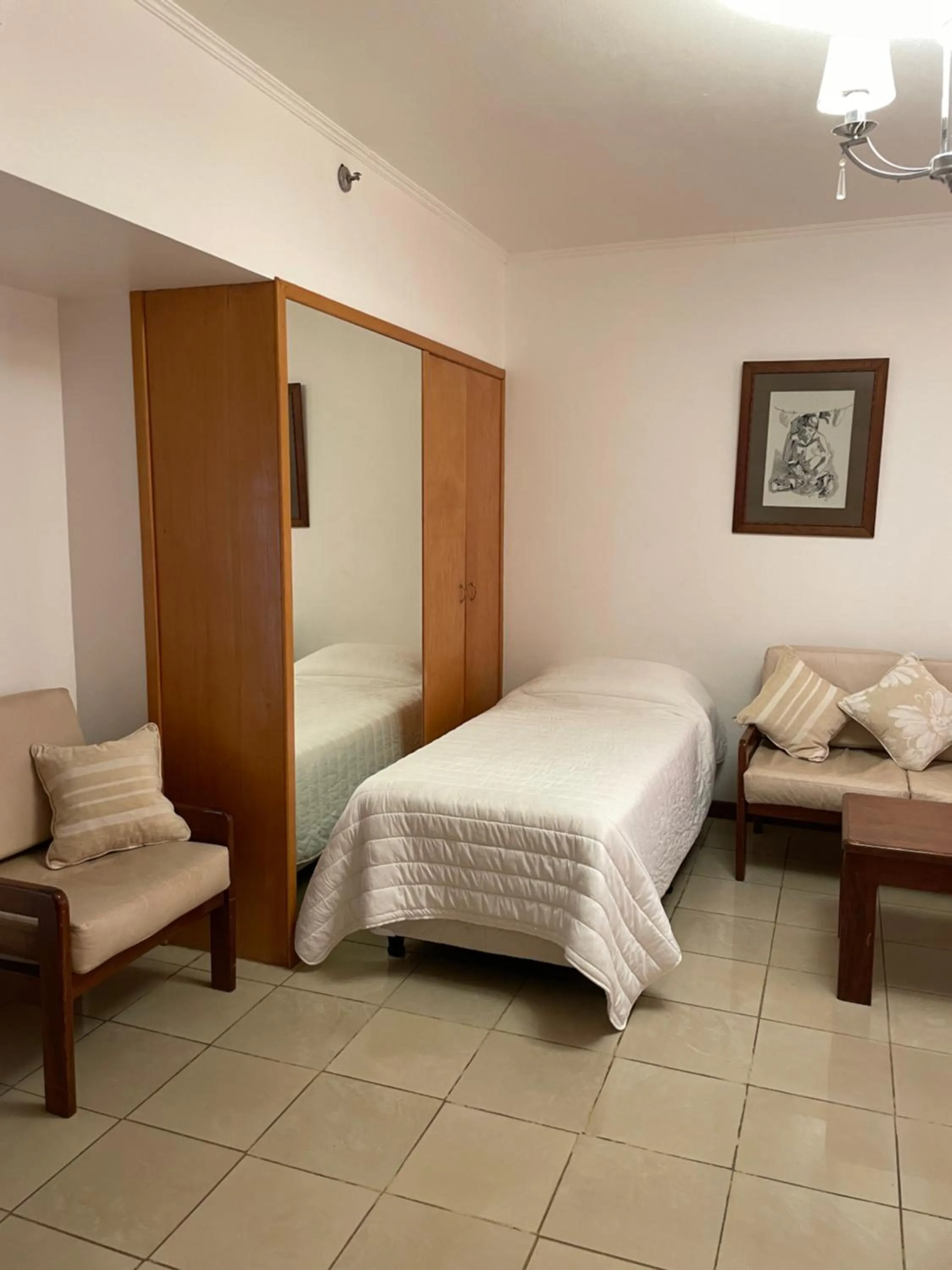 Bed in Julio Cesar Hotel